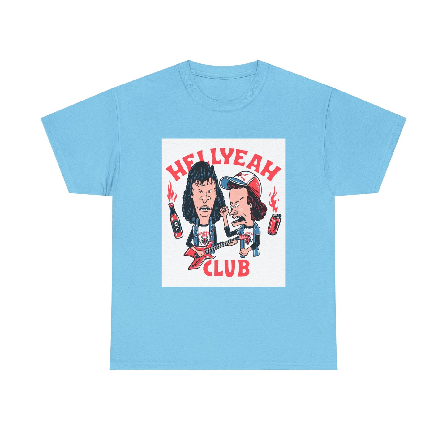 Hell Yeah Club Unisex Heavy Cotton Tee - HellYeah Club Design