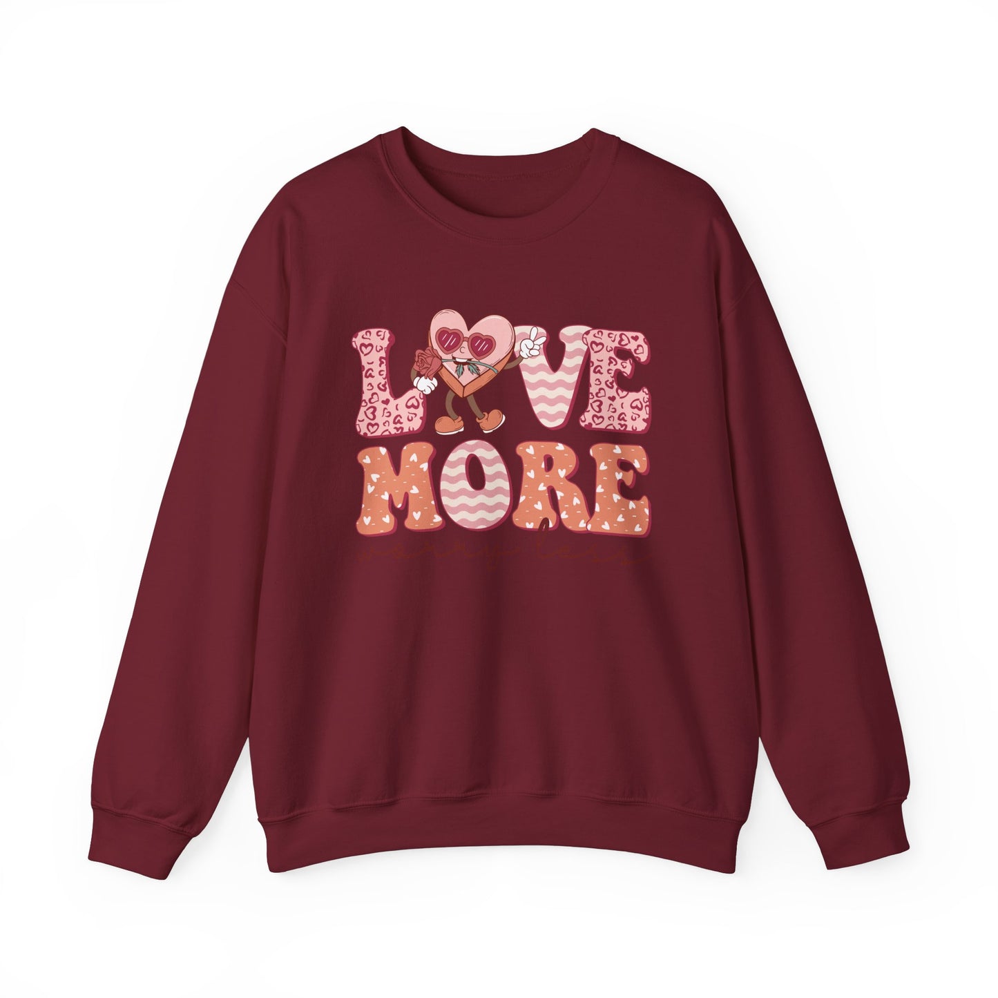 Love More Unisex Heavy Blend™ Crewneck Sweatshirt
