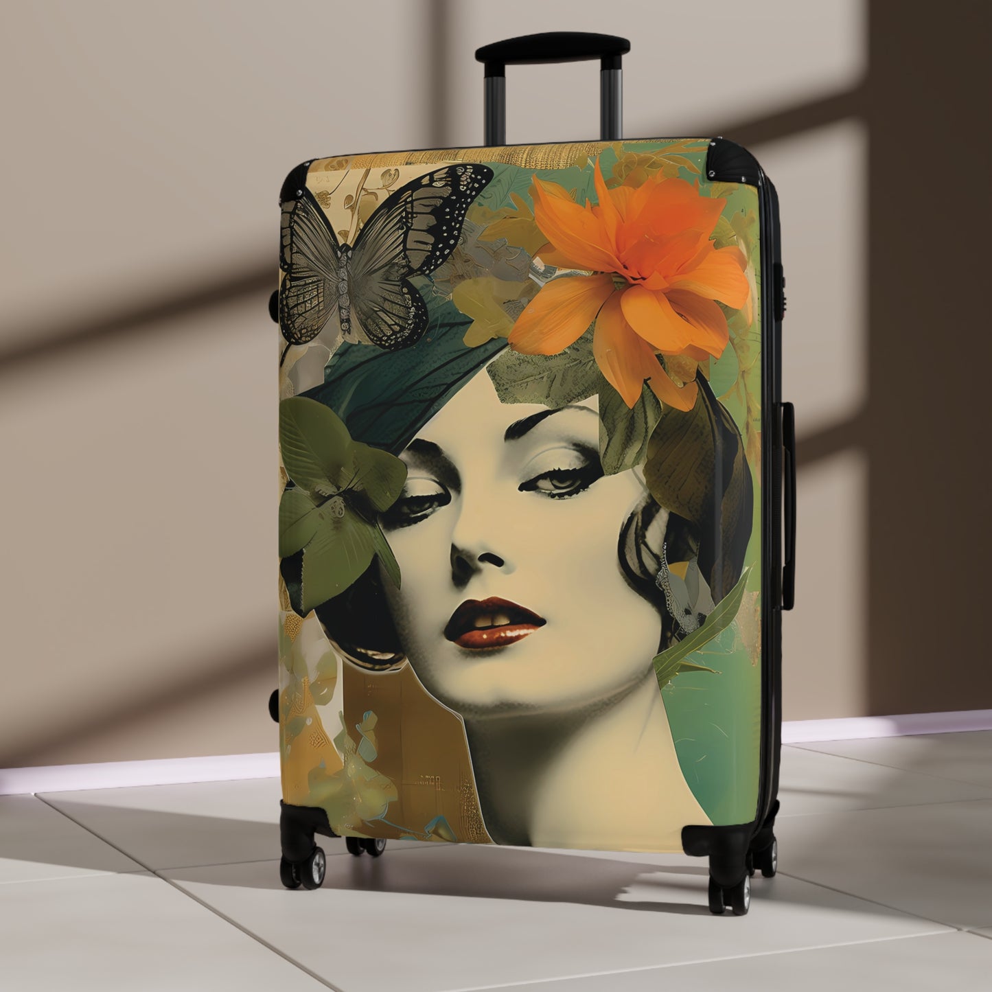 Retro Radiance Suitcase