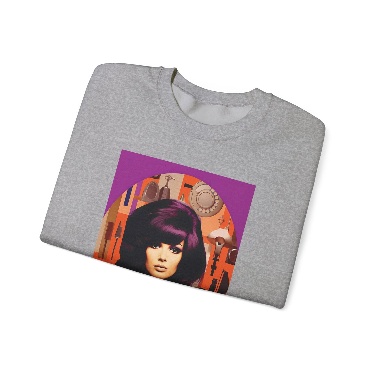 Purple Hue Unisex Heavy Blend™ Crewneck Sweatshirt
