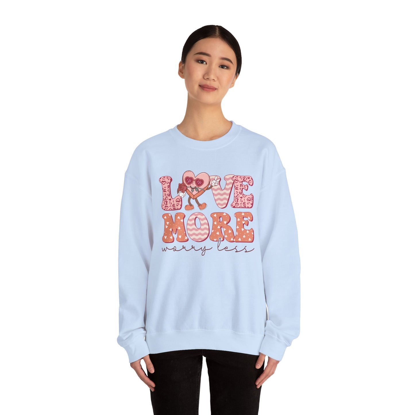 Love More Unisex Heavy Blend™ Crewneck Sweatshirt