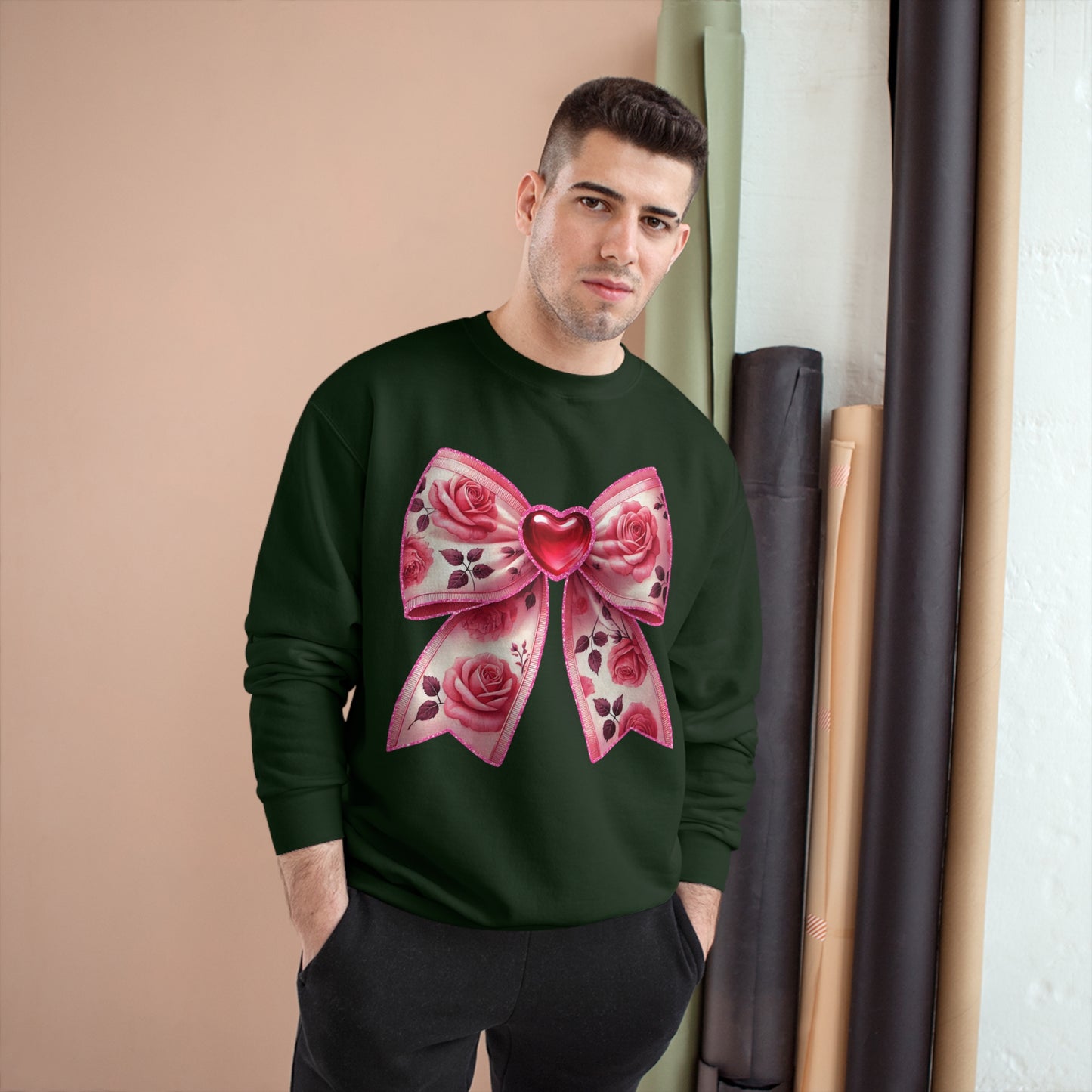 Boujee Big Bow Champion Sweatshirt