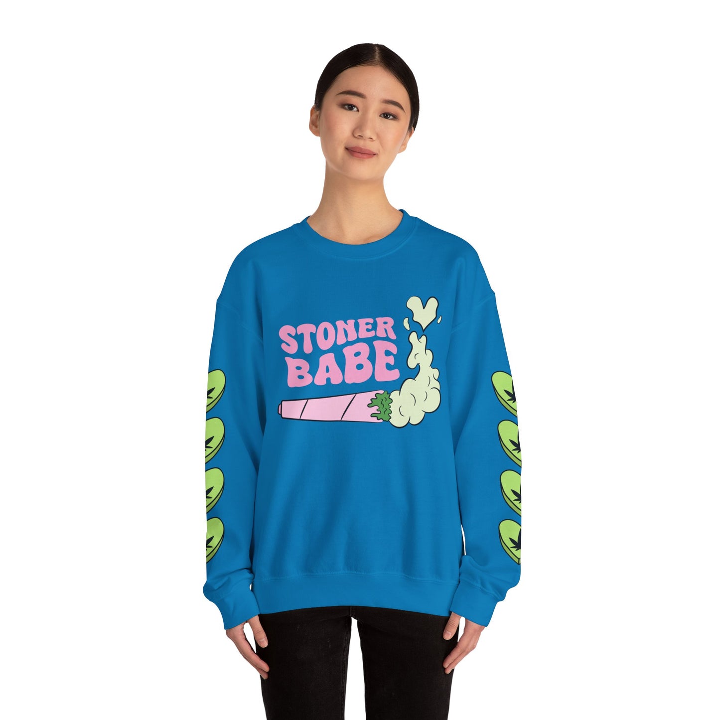 Stoner Babe Unisex Heavy Blend™ Crewneck Sweatshirt