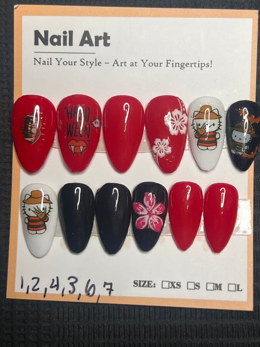 Elm Street's last brat. Short Almond