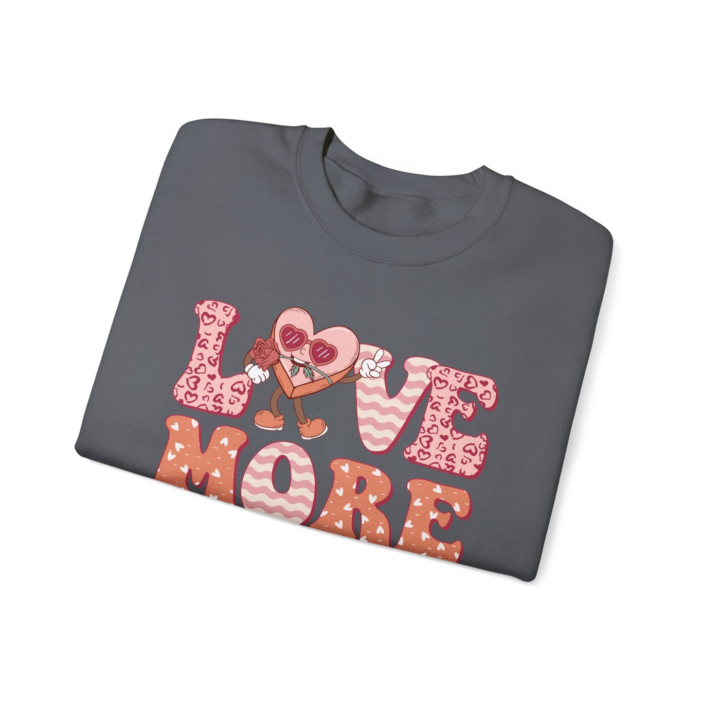 Love More Unisex Heavy Blend™ Crewneck Sweatshirt