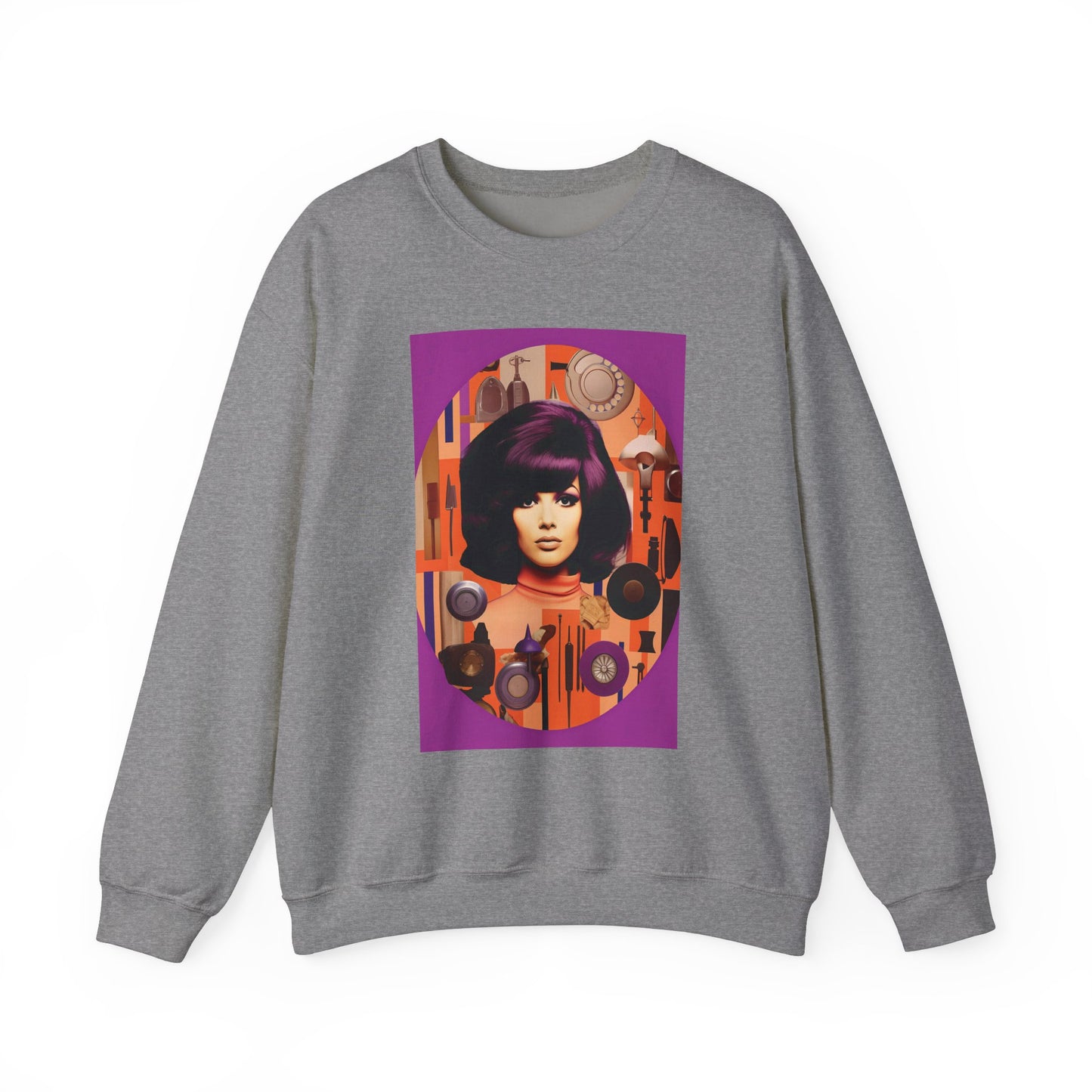 Purple Hue Unisex Heavy Blend™ Crewneck Sweatshirt