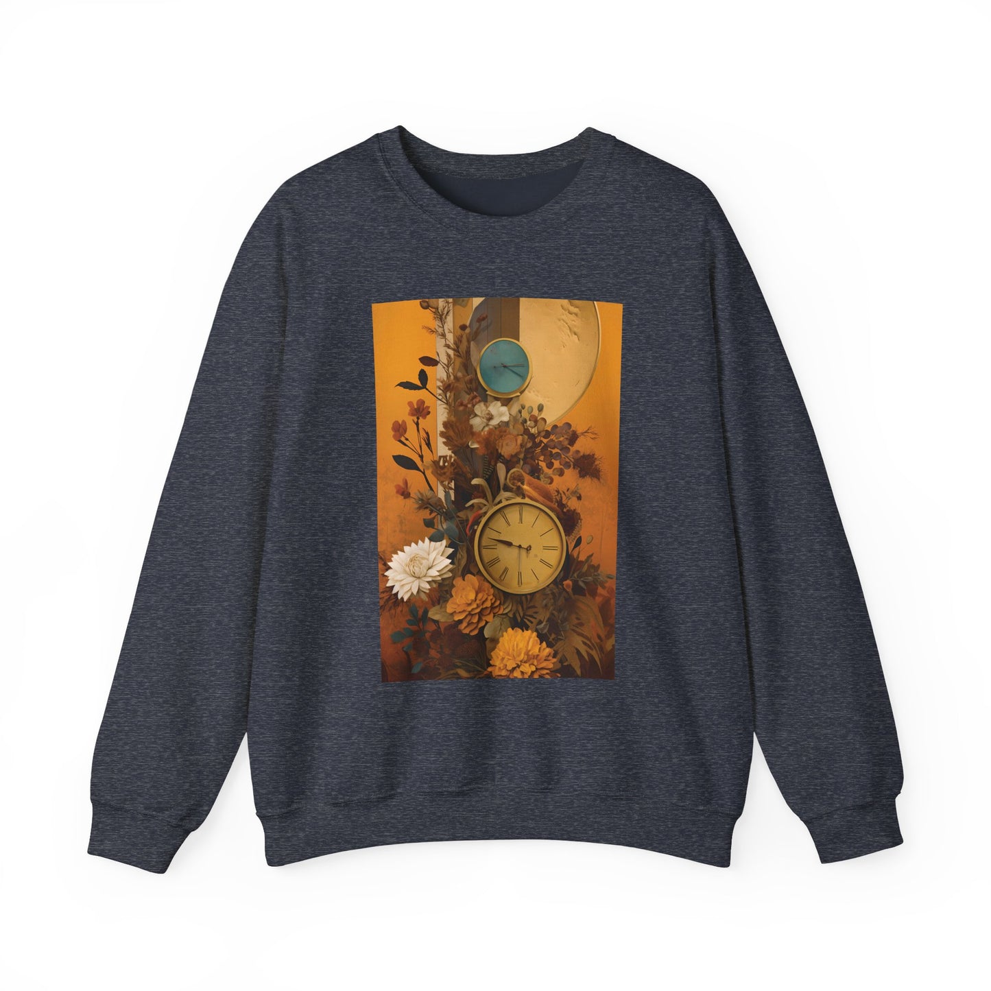 People, Time & Style: A Retro Journey Unisex Heavy Blend™ Crewneck Sweatshirt