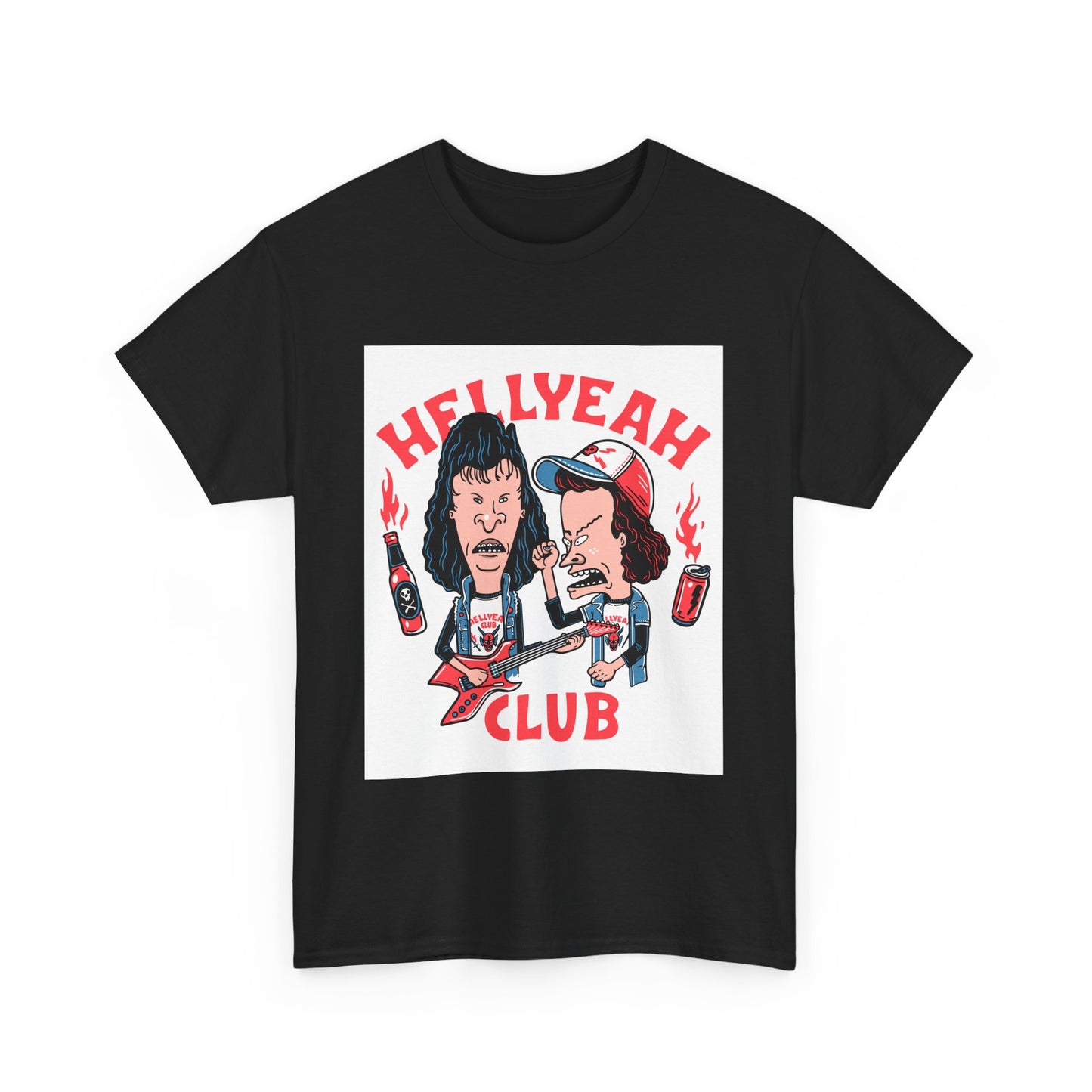 Hell Yeah Club Unisex Heavy Cotton Tee - HellYeah Club Design