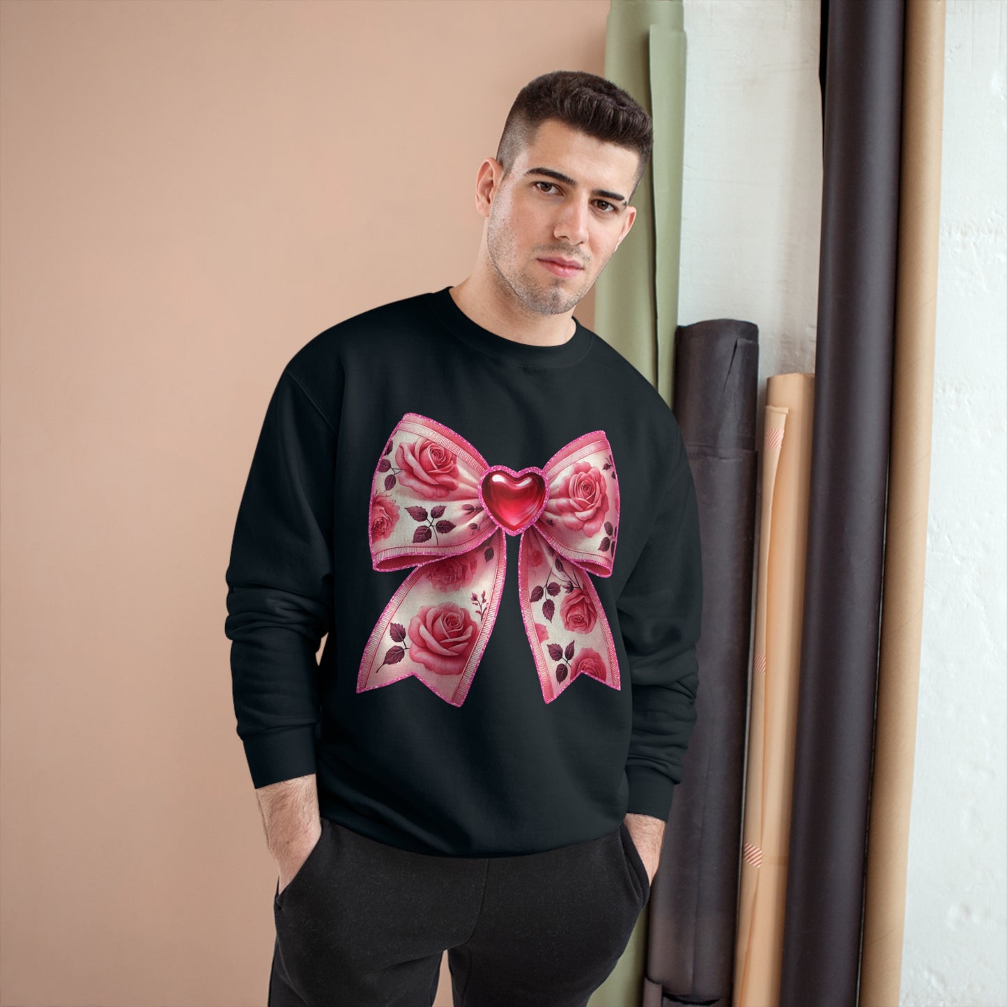 Boujee Big Bow Champion Sweatshirt