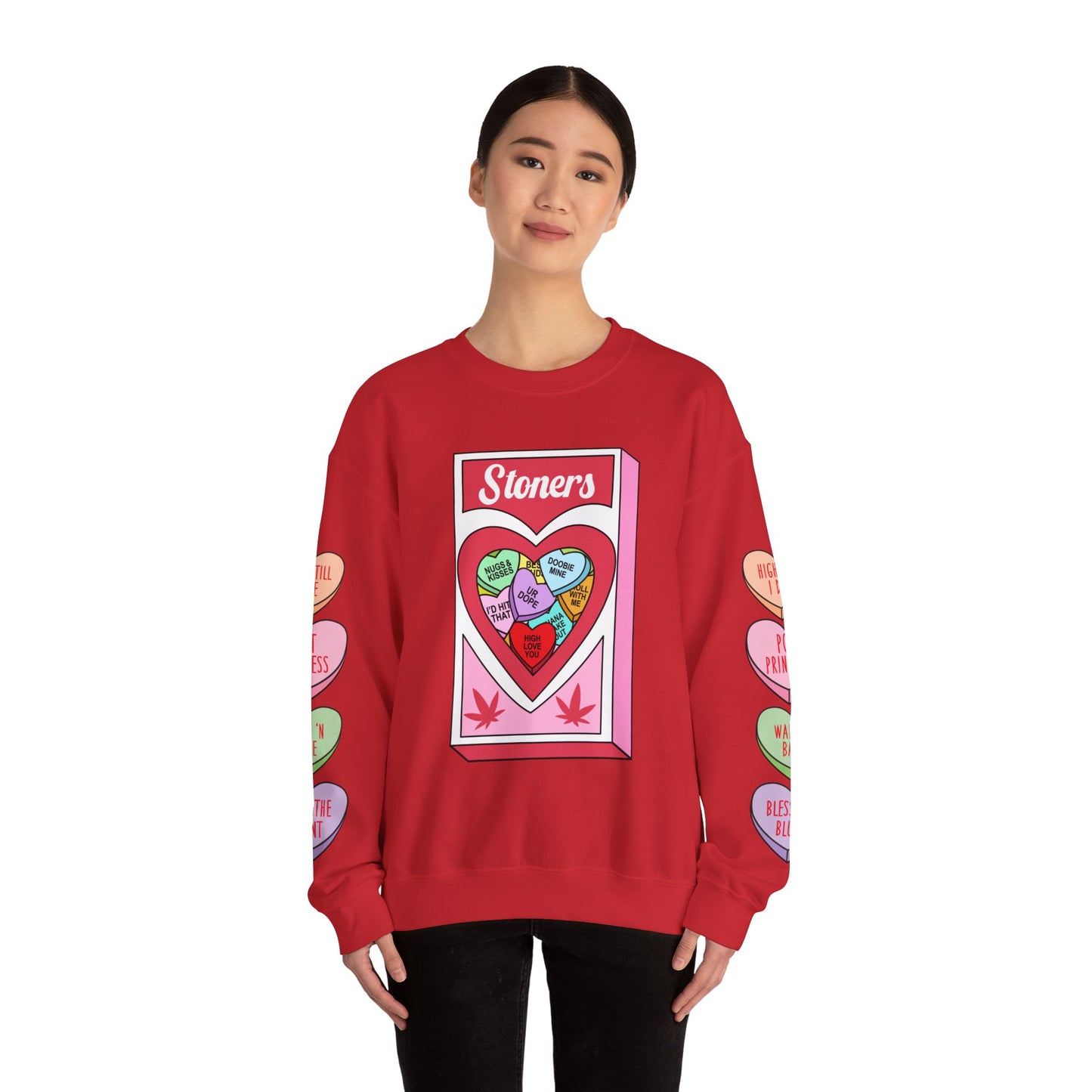 SweetHearts Stoner Unisex Heavy Blend™ Crewneck Sweatshirt