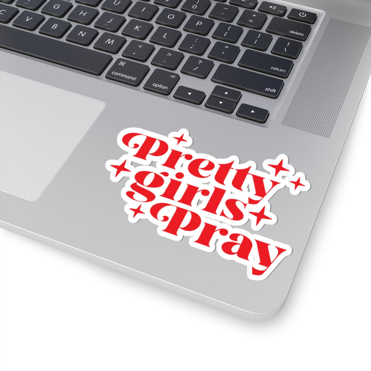 Pretty girls Pray Kiss-Cut Stickers