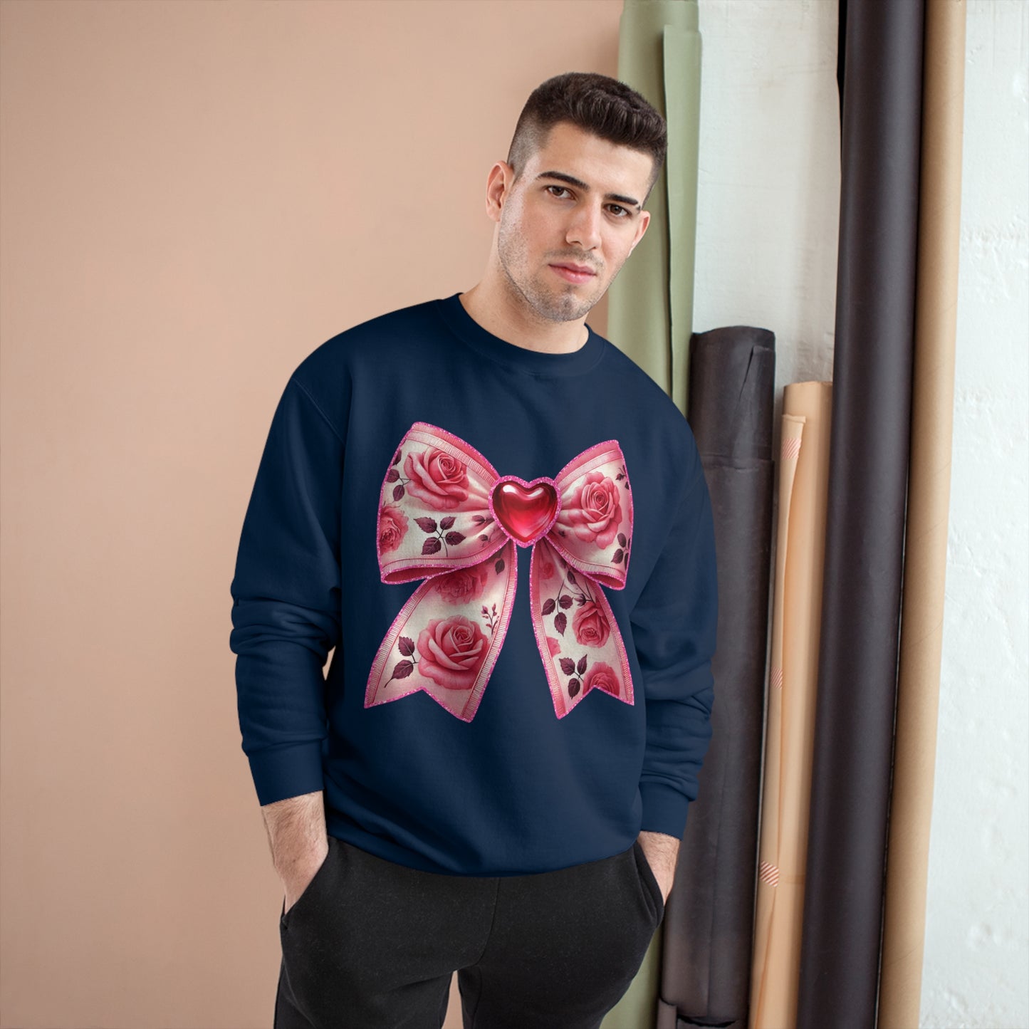 Boujee Big Bow Champion Sweatshirt