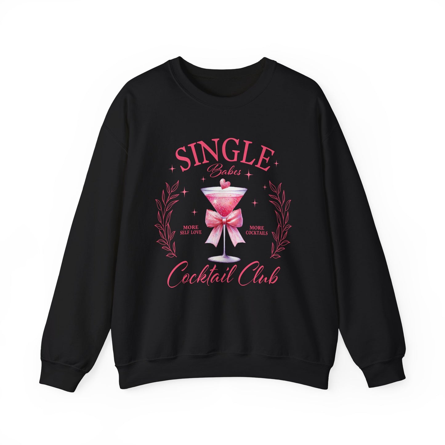 Single Babes Cocktail Club Unisex Heavy Blend™ Crewneck Sweatshirt