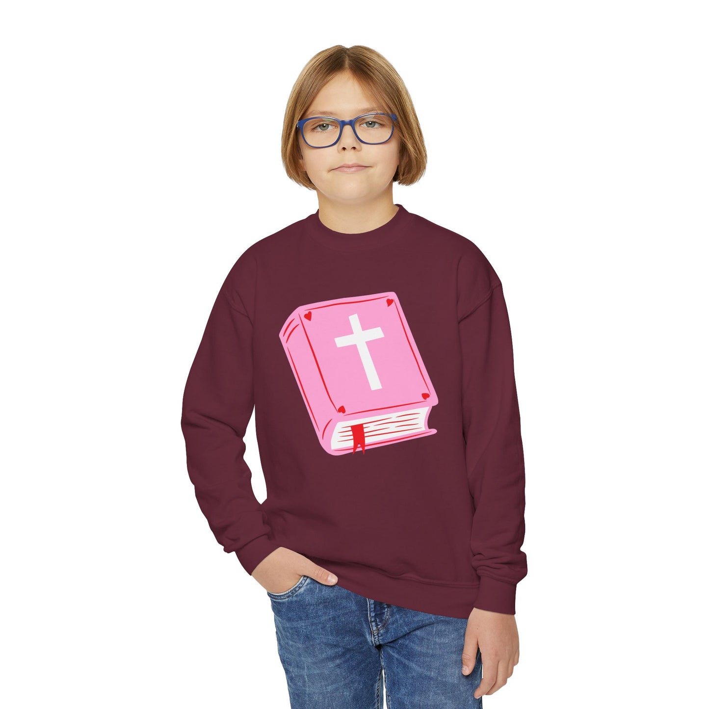 Bible  Youth Crewneck Sweatshirt