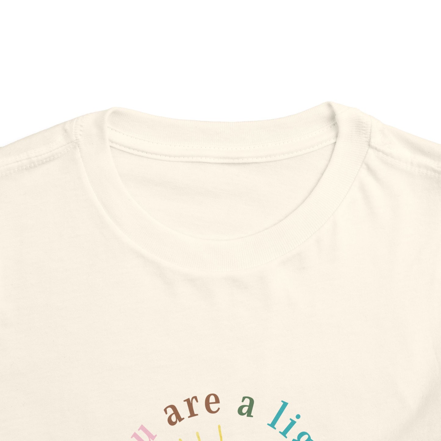 You Are A Light To The World Toddler Short Sleeve Tee