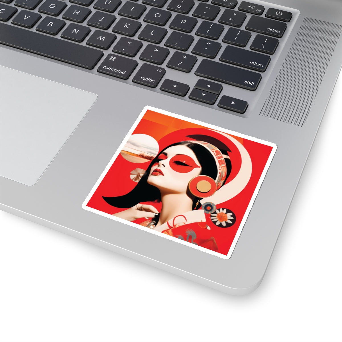 Golden Hour Babe Kiss-Cut Stickers