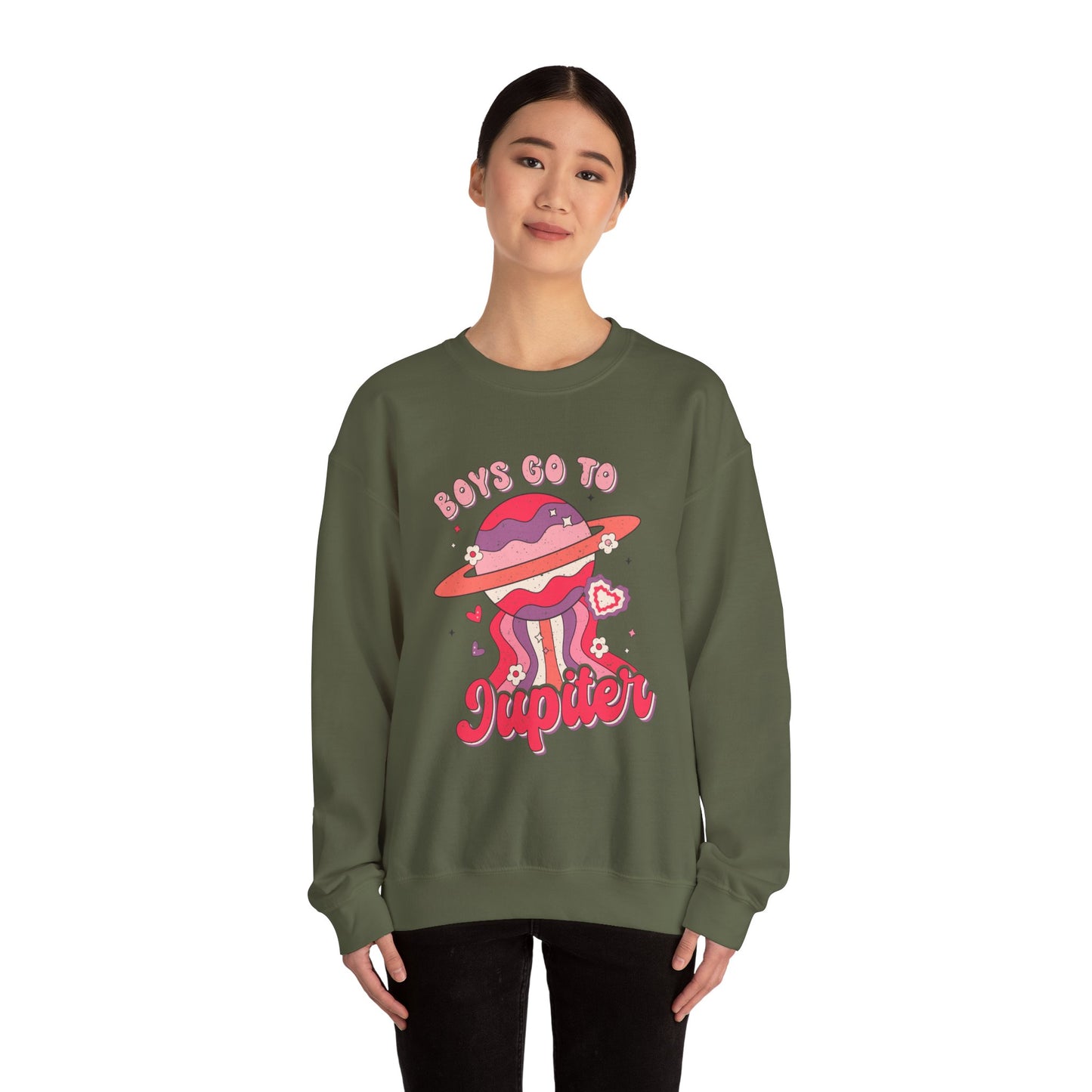 Boys Go To Jupiter Unisex Heavy Blend™ Crewneck Sweatshirt