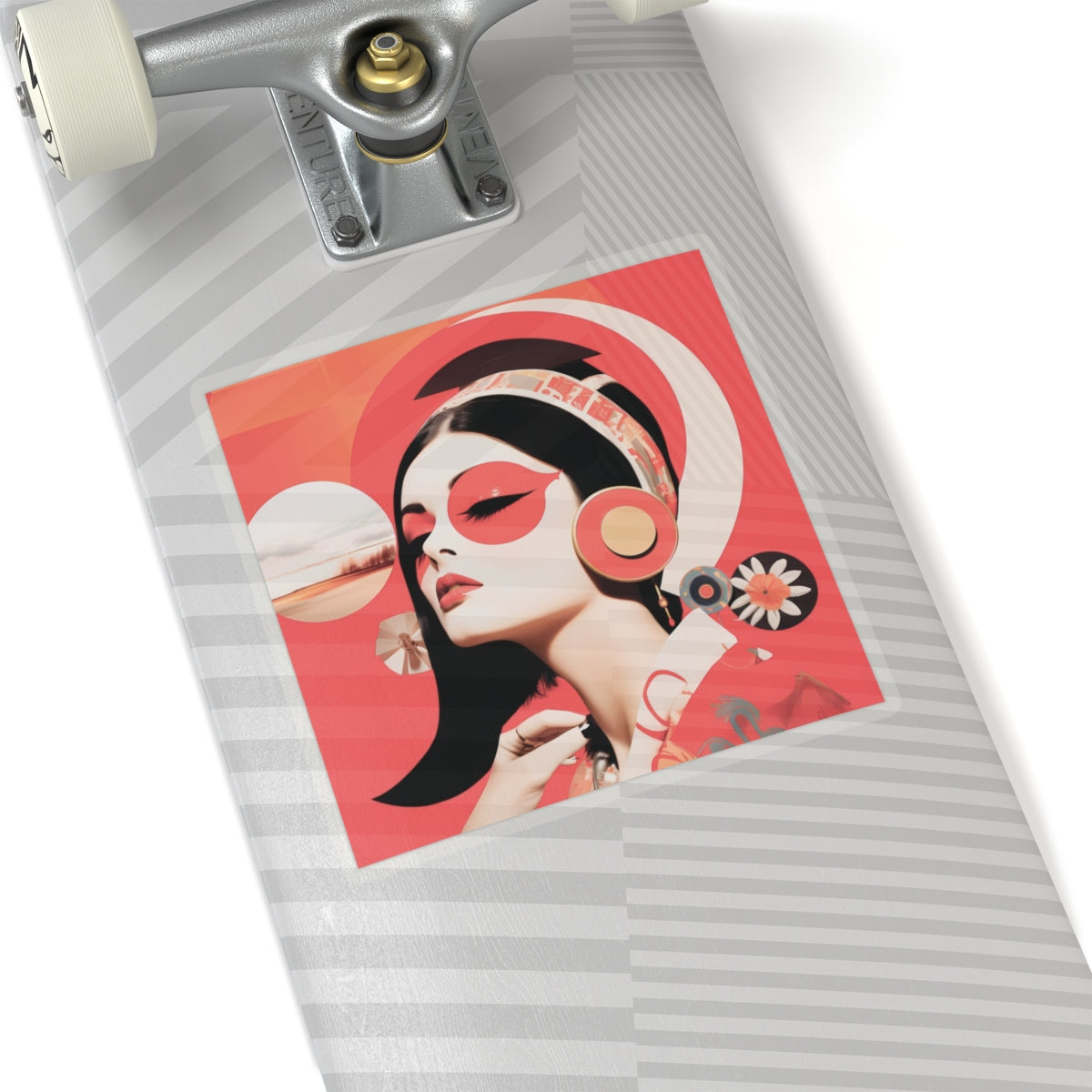 Golden Hour Babe Kiss-Cut Stickers