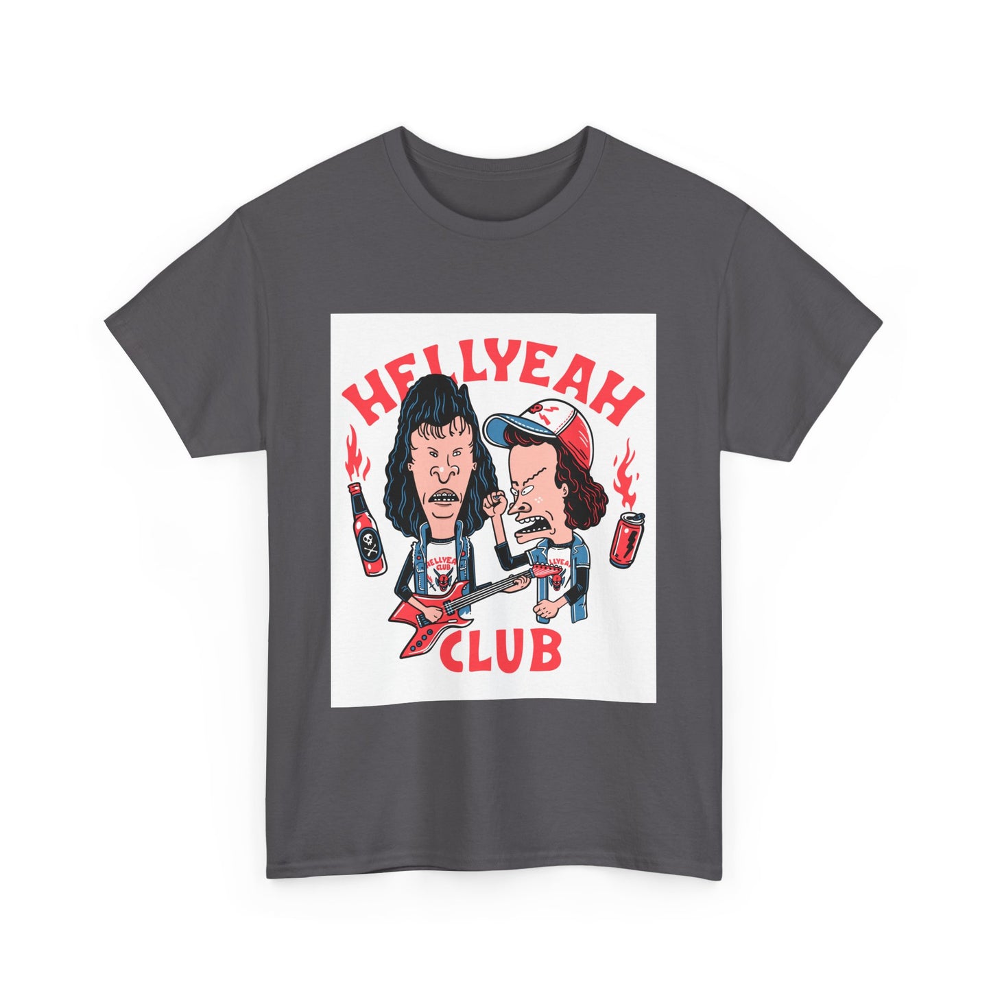Hell Yeah Club Unisex Heavy Cotton Tee - HellYeah Club Design