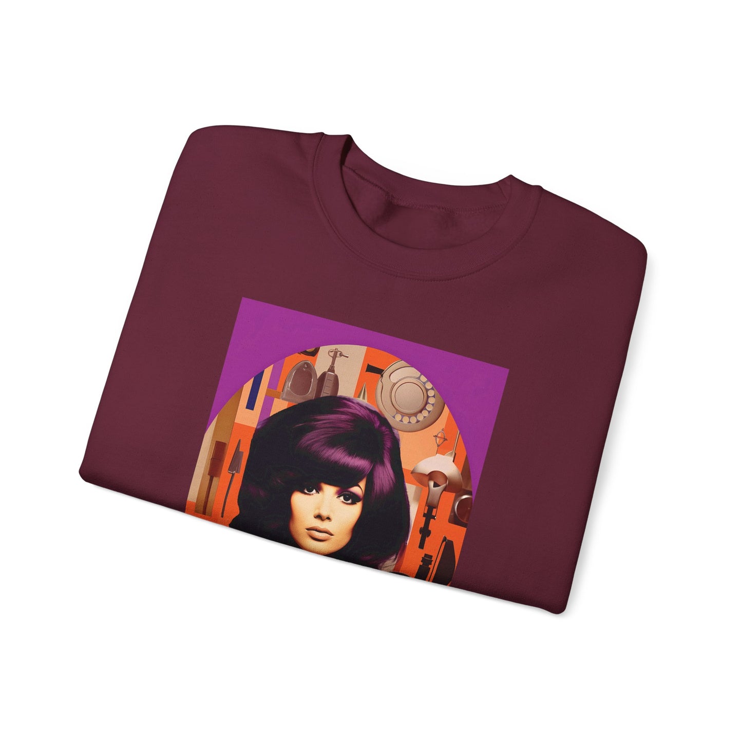 Purple Hue Unisex Heavy Blend™ Crewneck Sweatshirt