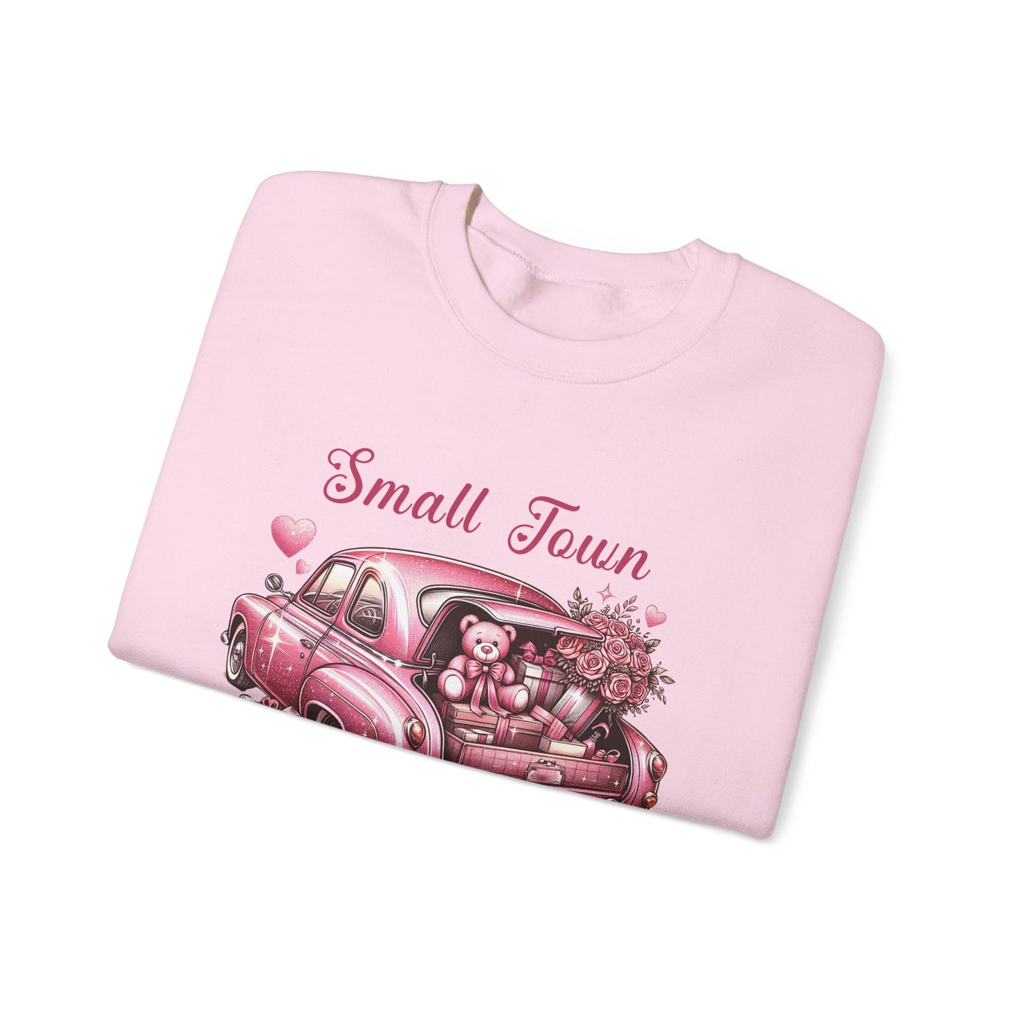 Small Town Valentine Unisex Heavy Blend™ Crewneck Sweatshirt