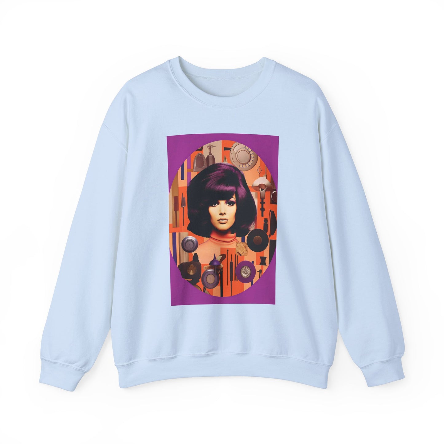 Purple Hue Unisex Heavy Blend™ Crewneck Sweatshirt