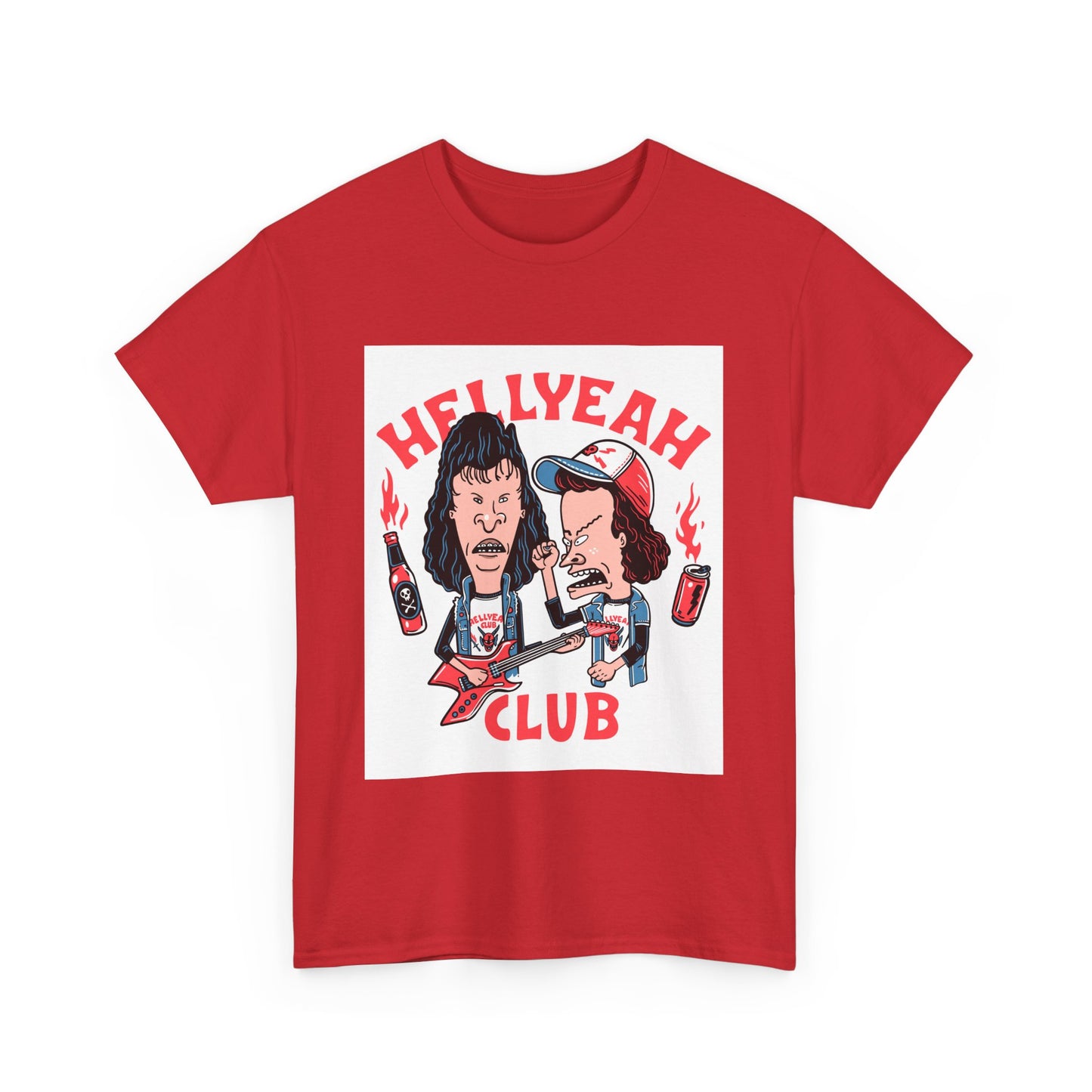 Hell Yeah Club Unisex Heavy Cotton Tee - HellYeah Club Design