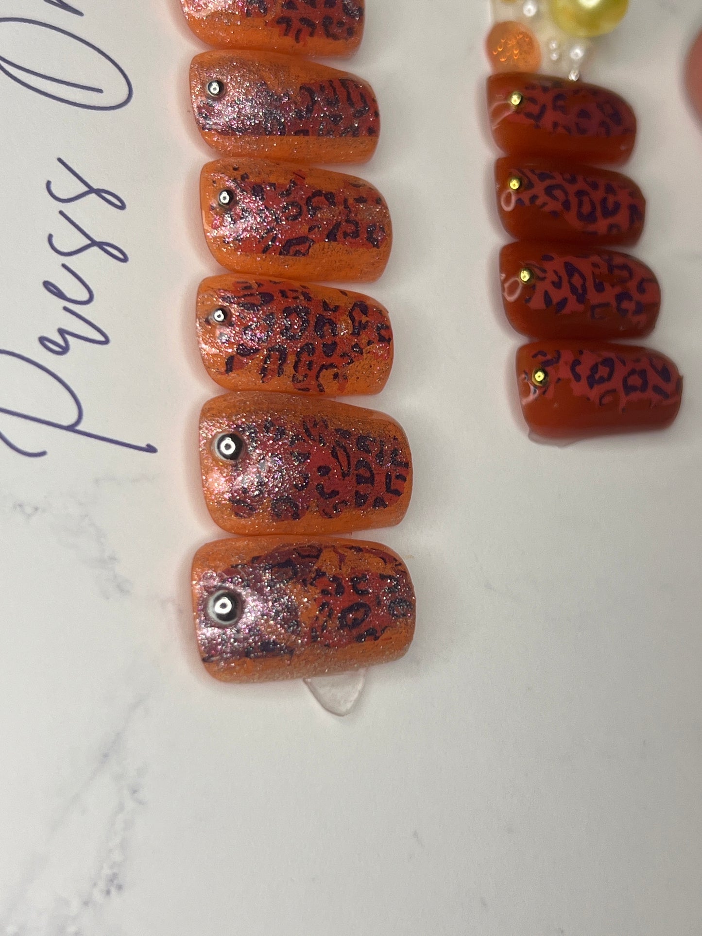 Orange Madness Short Square