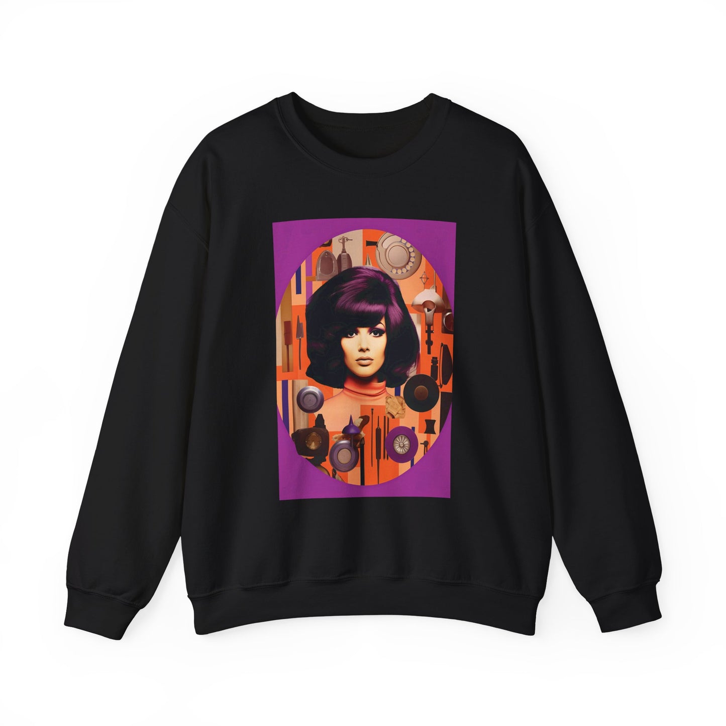 Purple Hue Unisex Heavy Blend™ Crewneck Sweatshirt