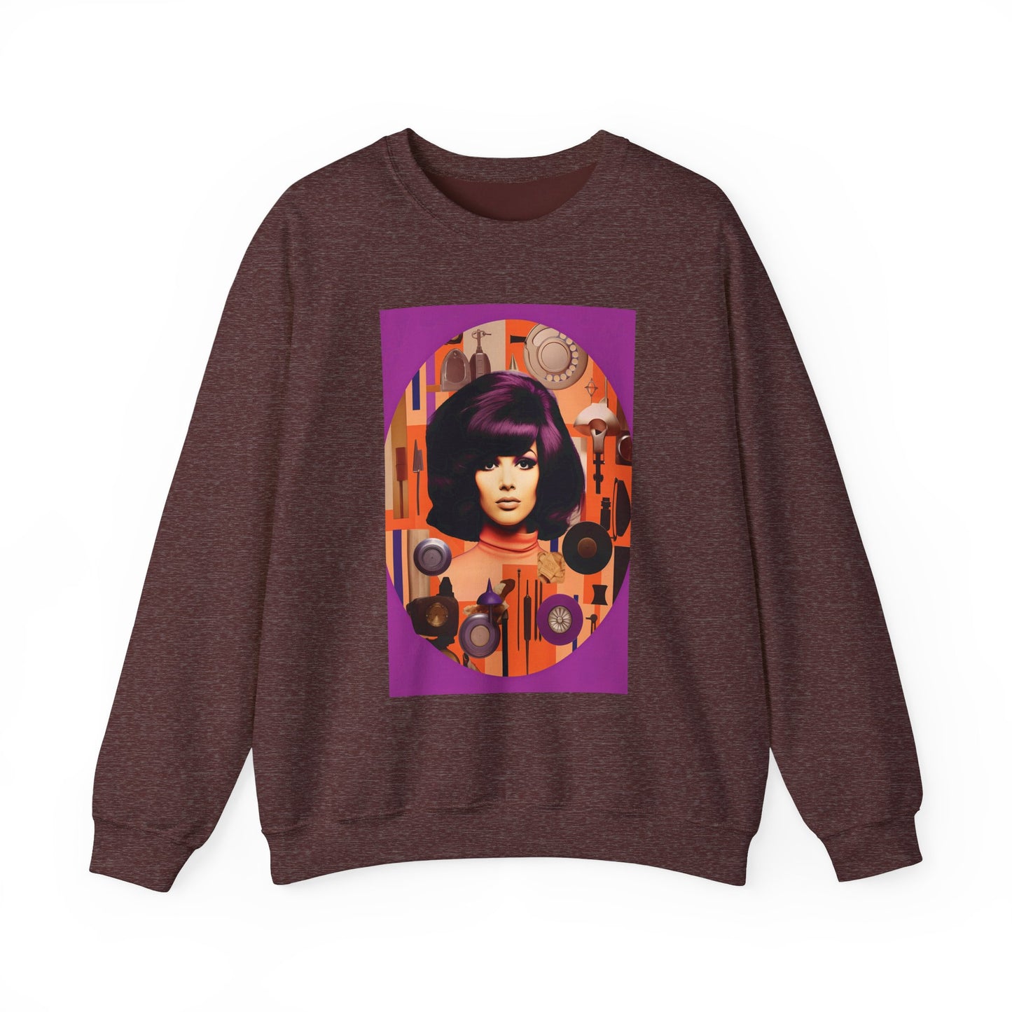 Purple Hue Unisex Heavy Blend™ Crewneck Sweatshirt