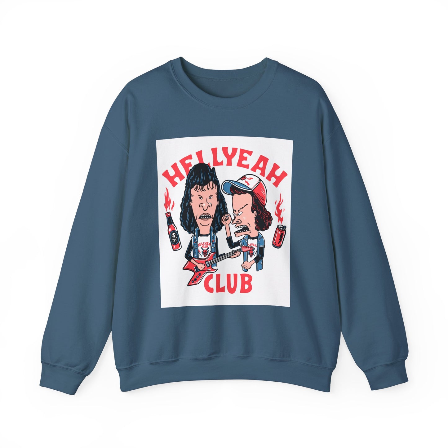 Hell Yeah Club Unisex Heavy Blend™ Crewneck Sweatshirt