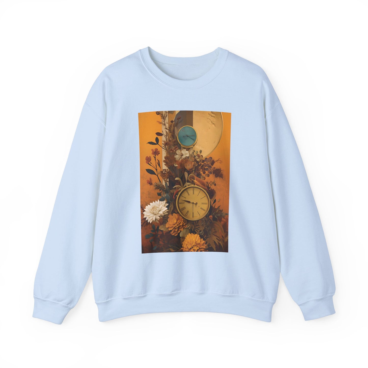 People, Time & Style: A Retro Journey Unisex Heavy Blend™ Crewneck Sweatshirt