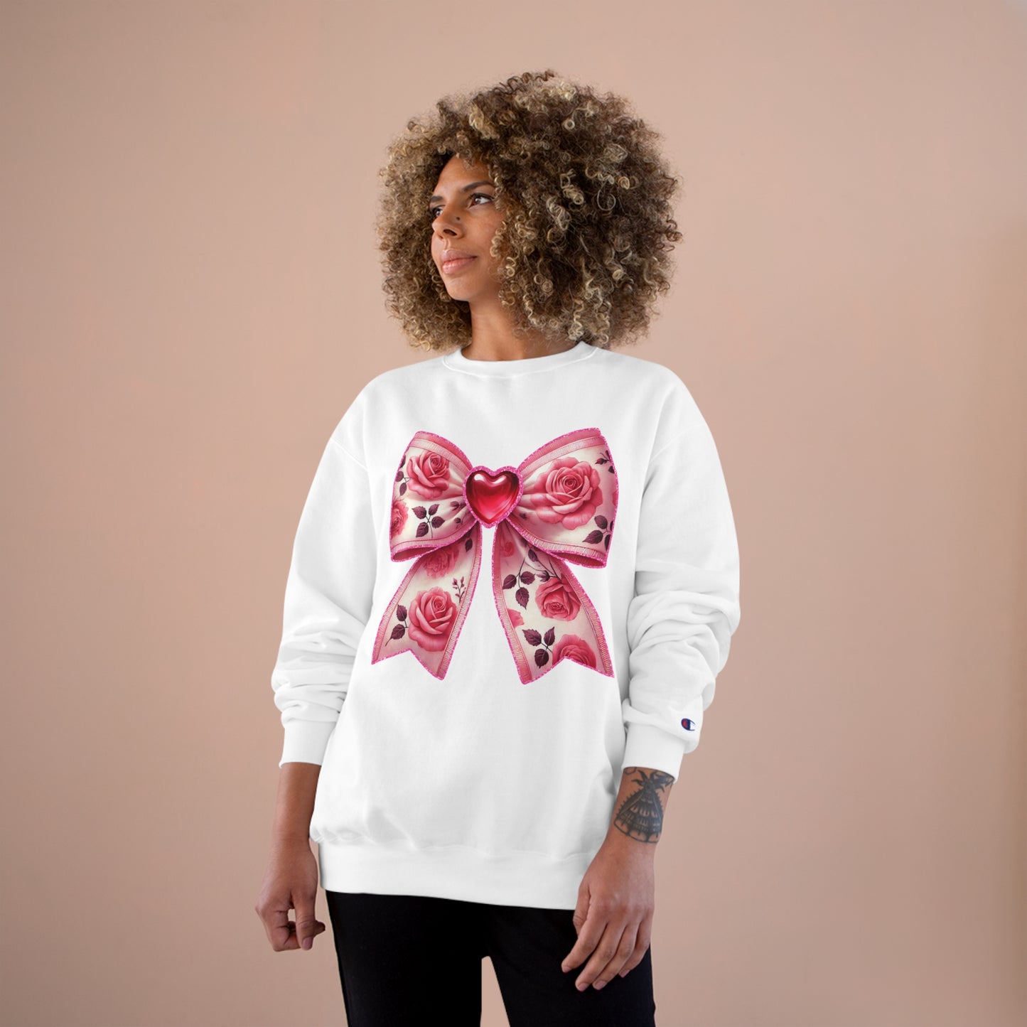 Boujee Big Bow Champion Sweatshirt