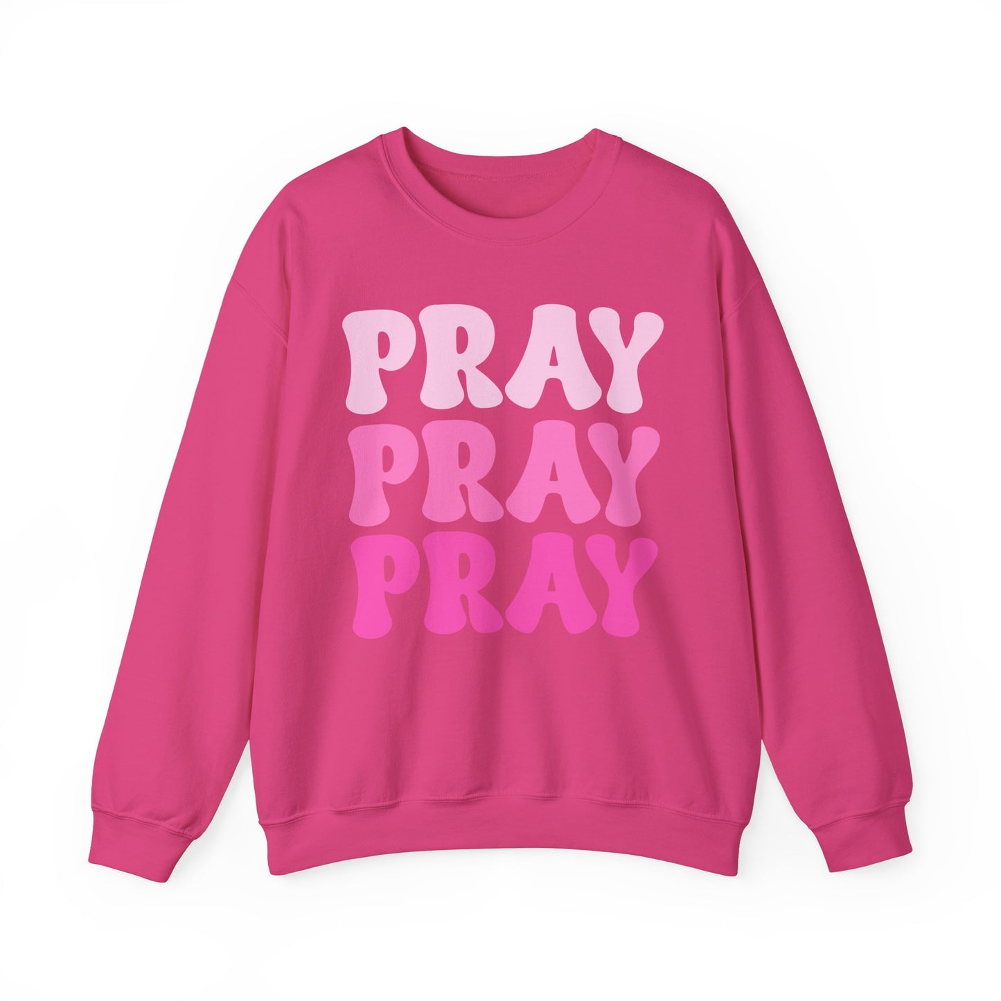 Pray Pray Pray Unisex Heavy Blend™ Crewneck Sweatshirt