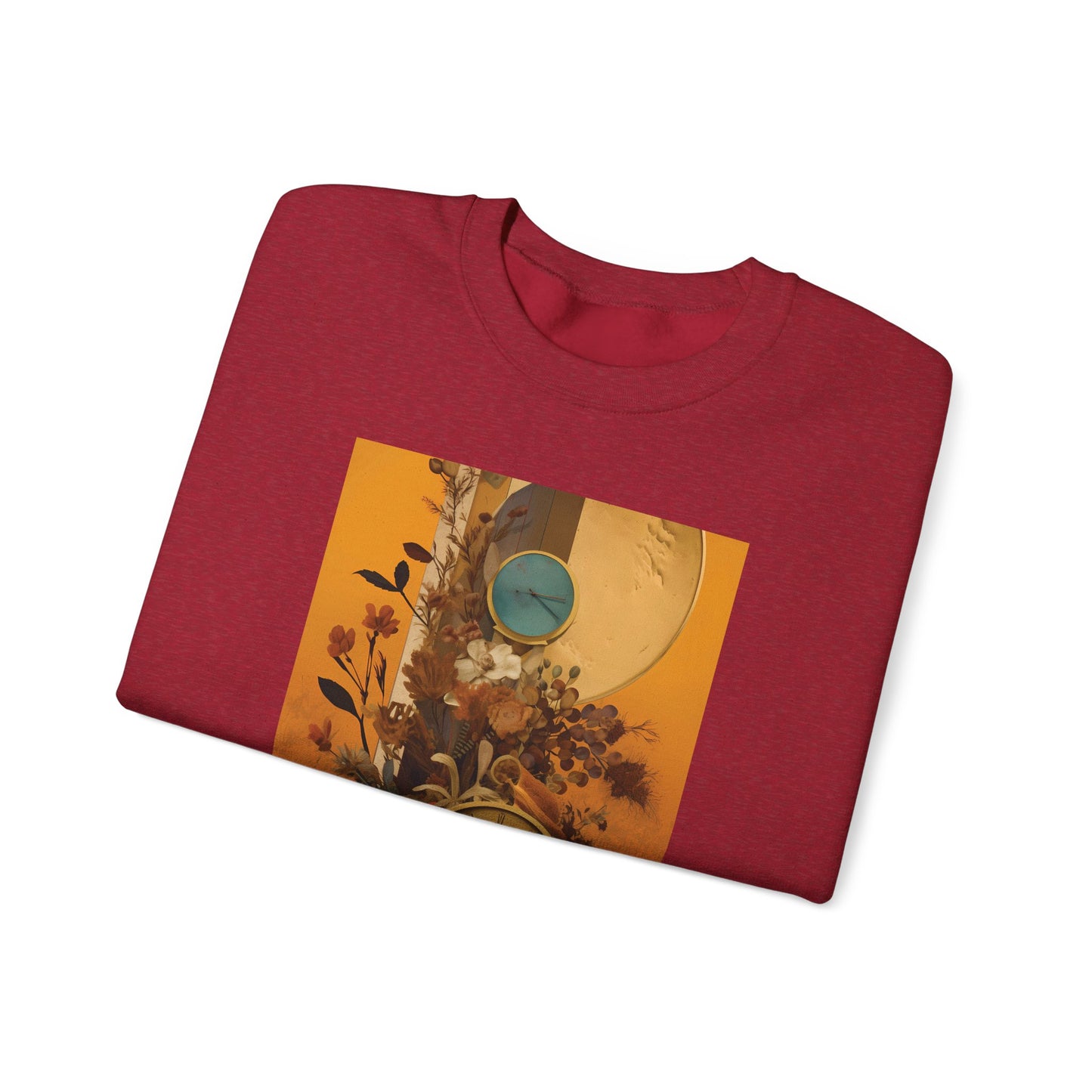 People, Time & Style: A Retro Journey Unisex Heavy Blend™ Crewneck Sweatshirt