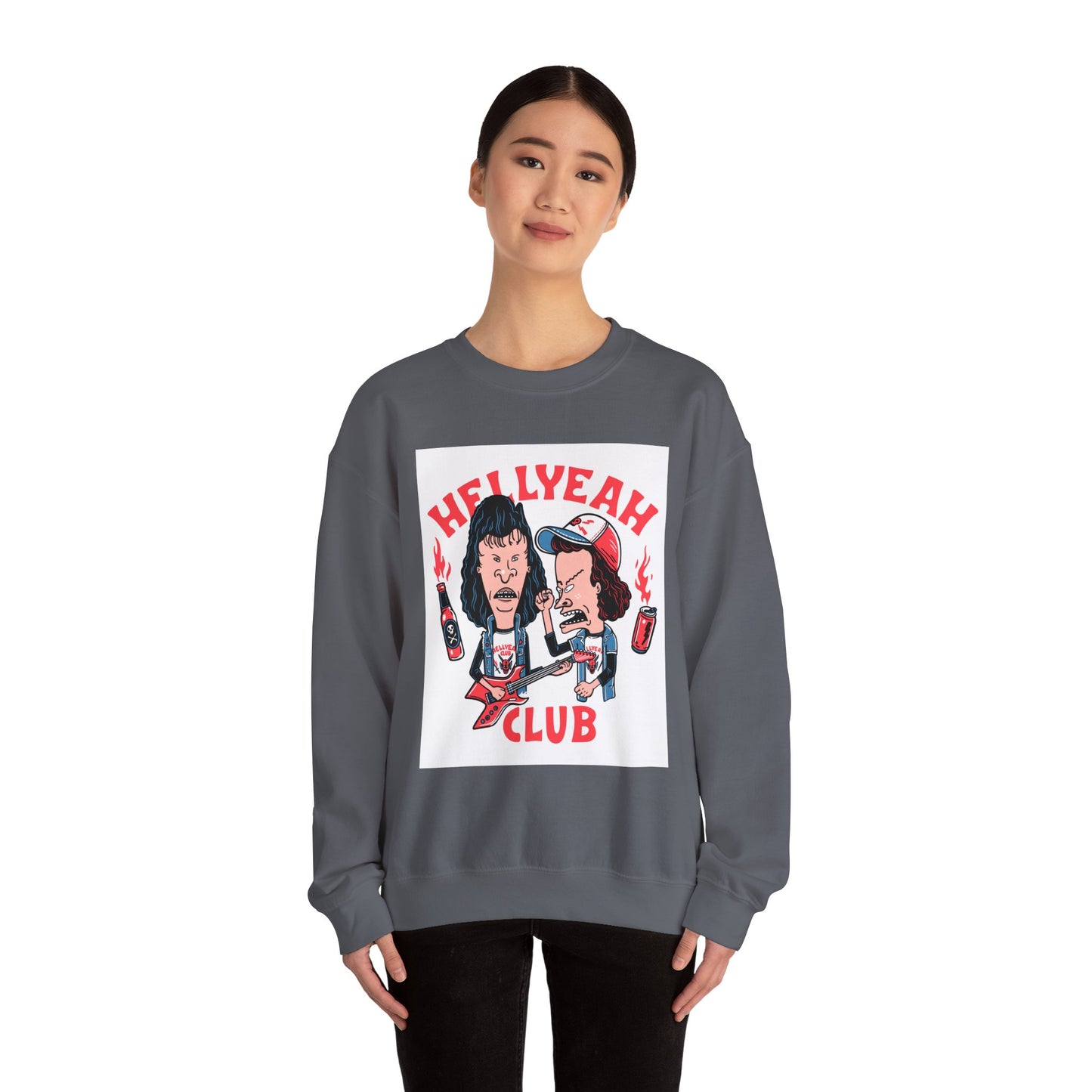 Hell Yeah Club Unisex Heavy Blend™ Crewneck Sweatshirt