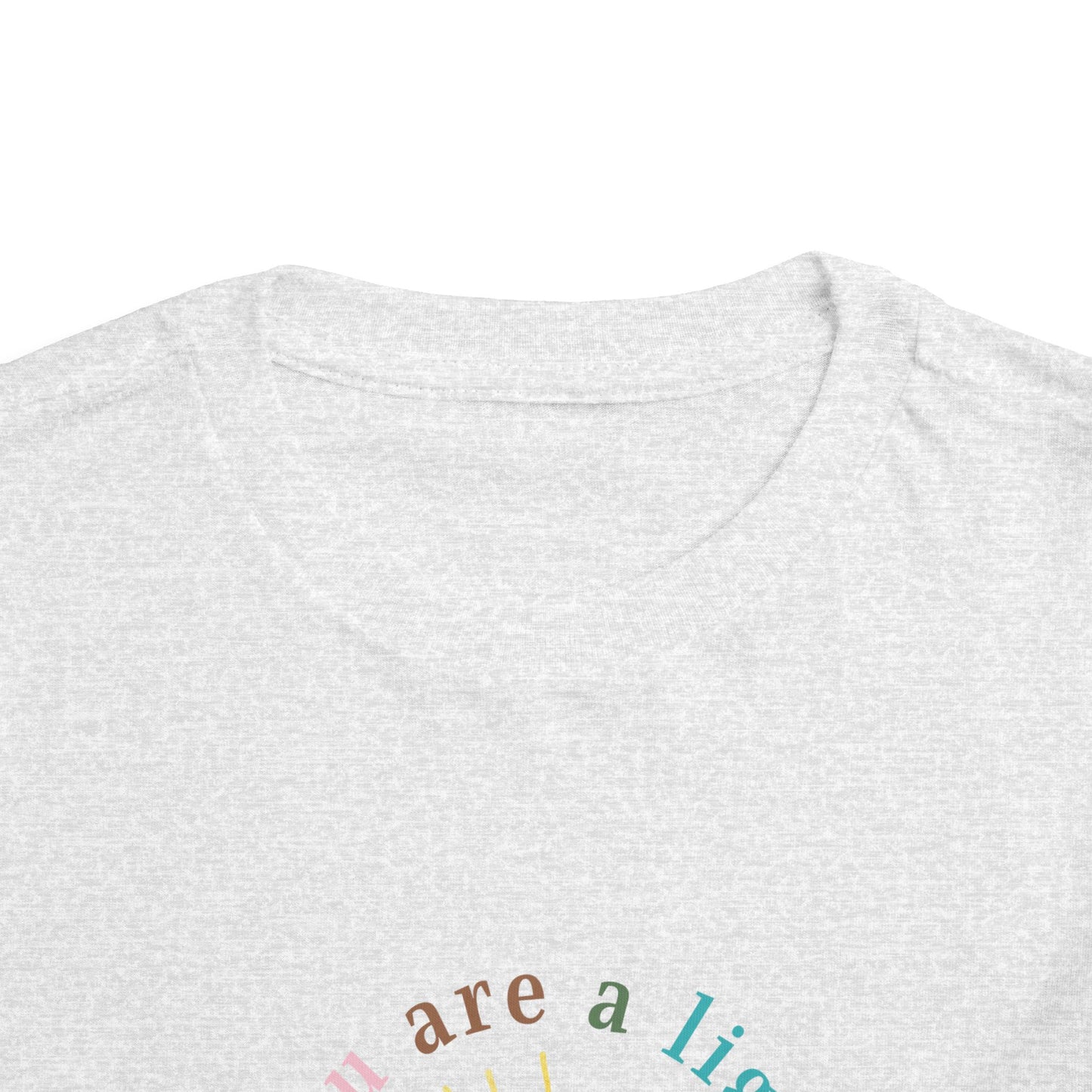 You Are A Light To The World Toddler Short Sleeve Tee