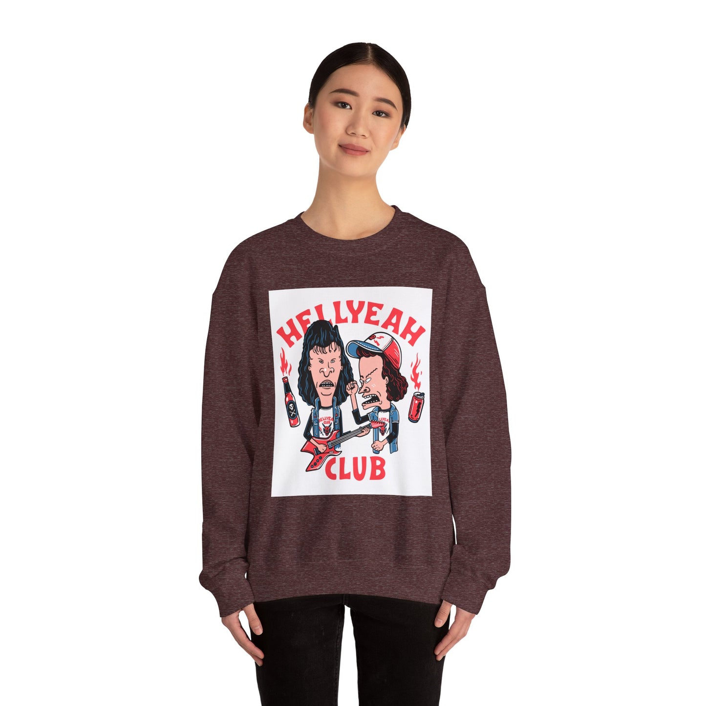 Hell Yeah Club Unisex Heavy Blend™ Crewneck Sweatshirt