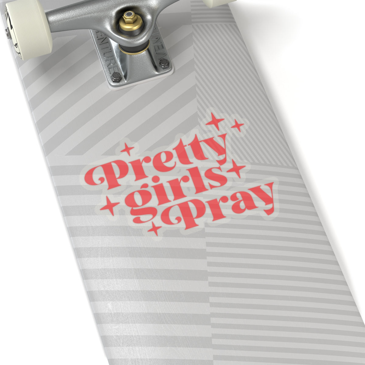 Pretty girls Pray Kiss-Cut Stickers