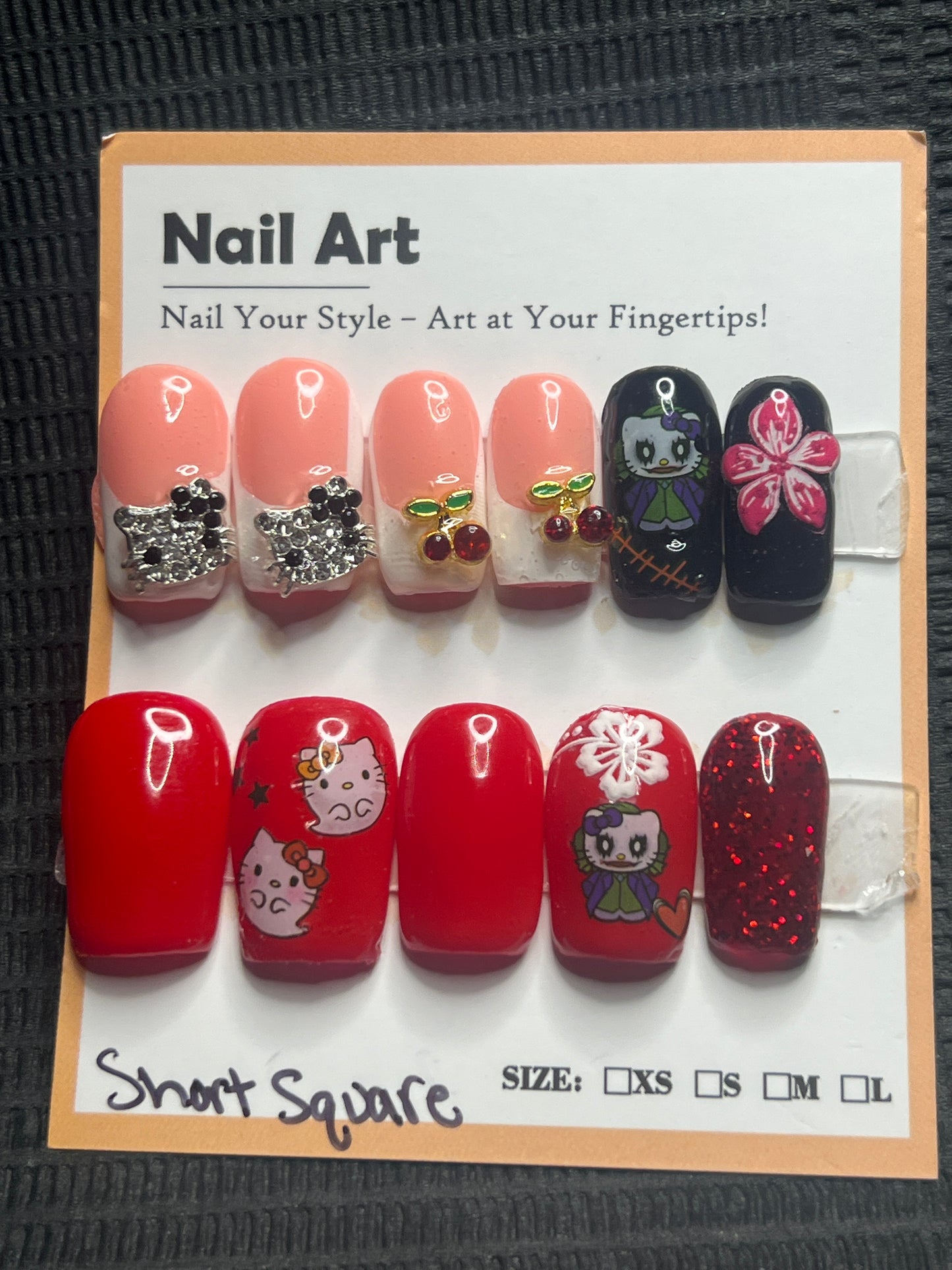 Ghostly Hello: Short Square