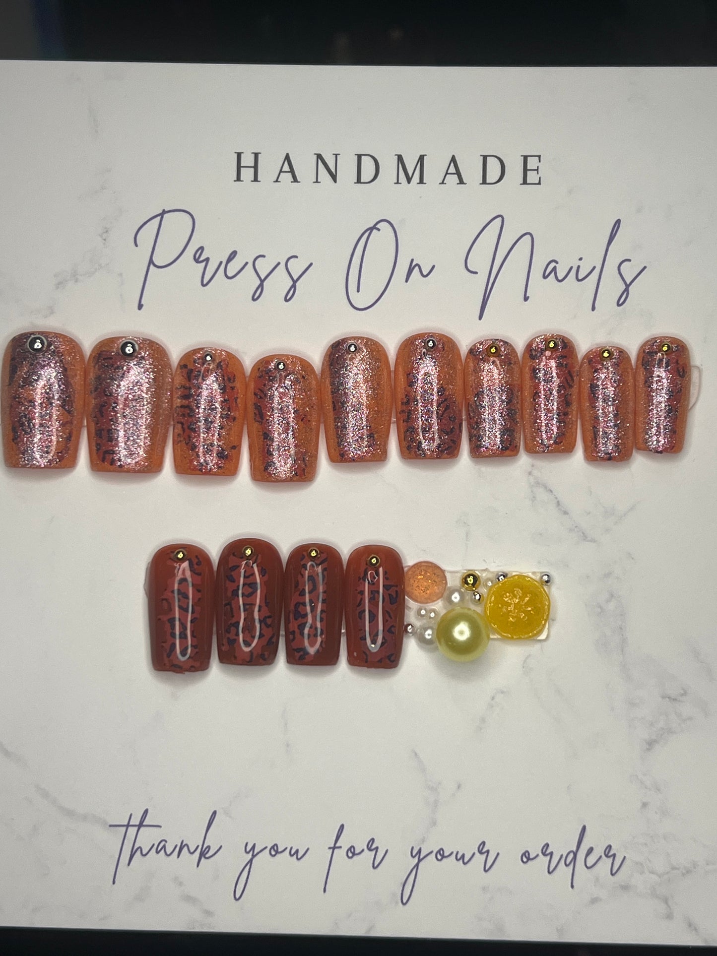 Orange Madness Short Square