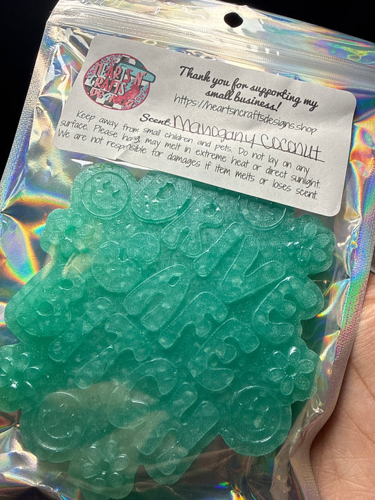 Drive Safe Bitch, Mahogany Coconut Scent