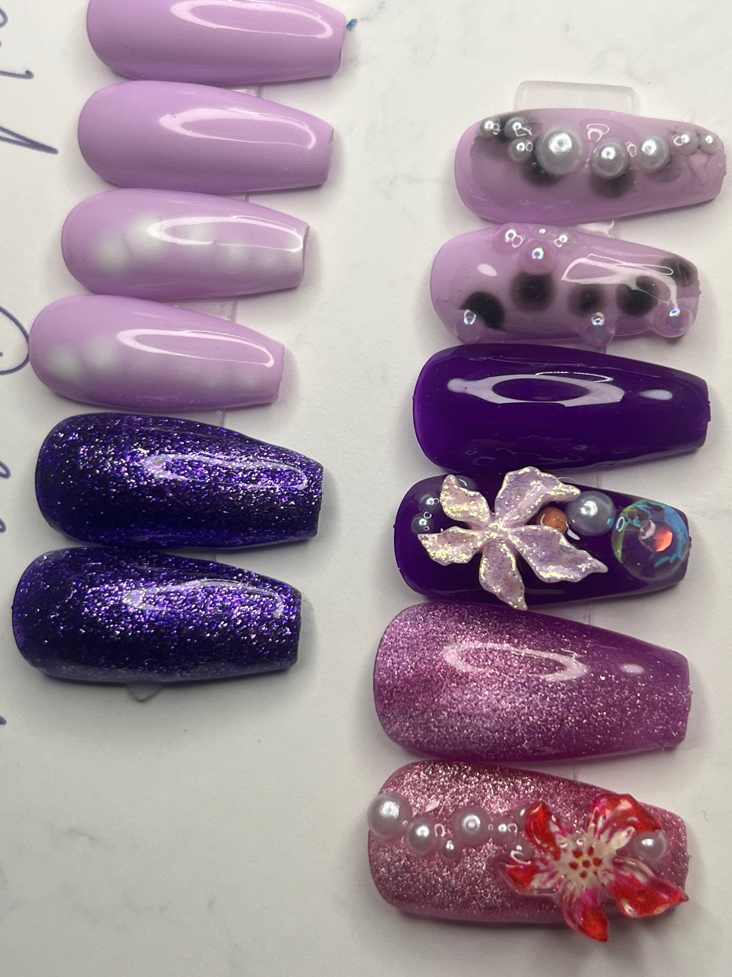 Purple Dream Medium Coffin