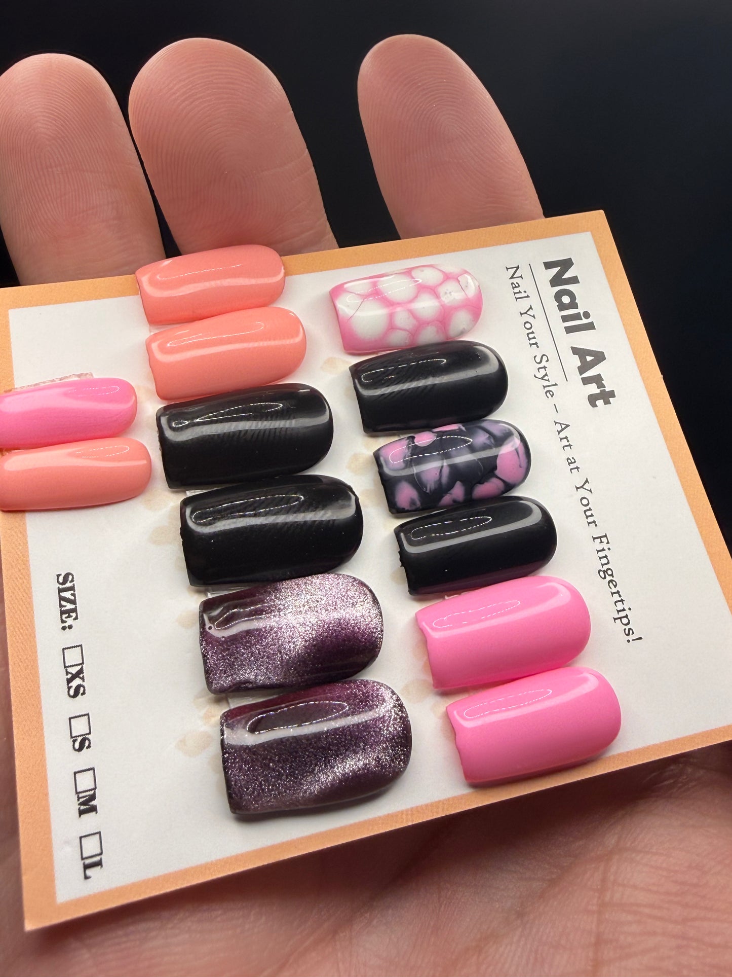 Short Square Press on Nails