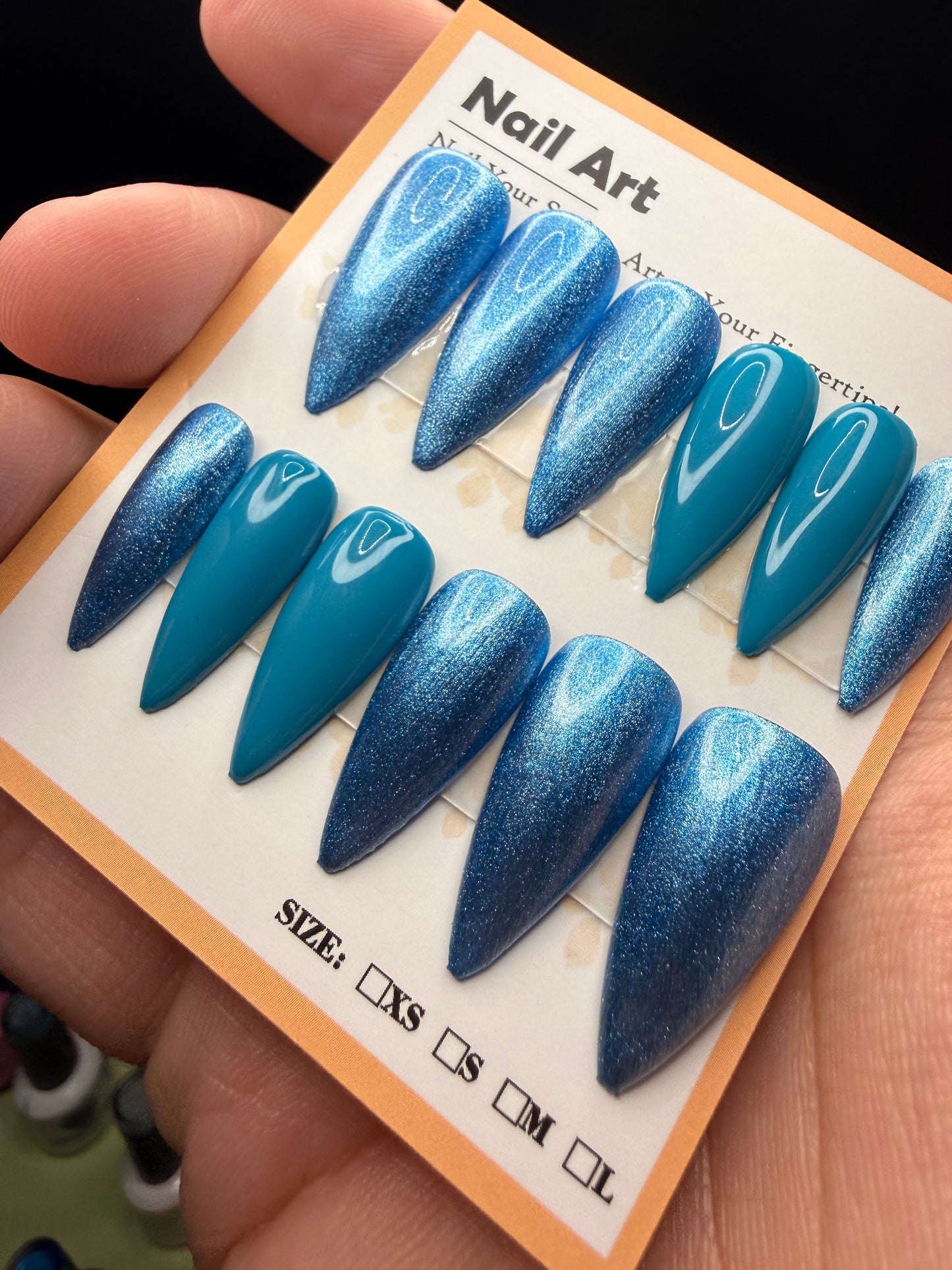 Short Stiletto Press on Nails