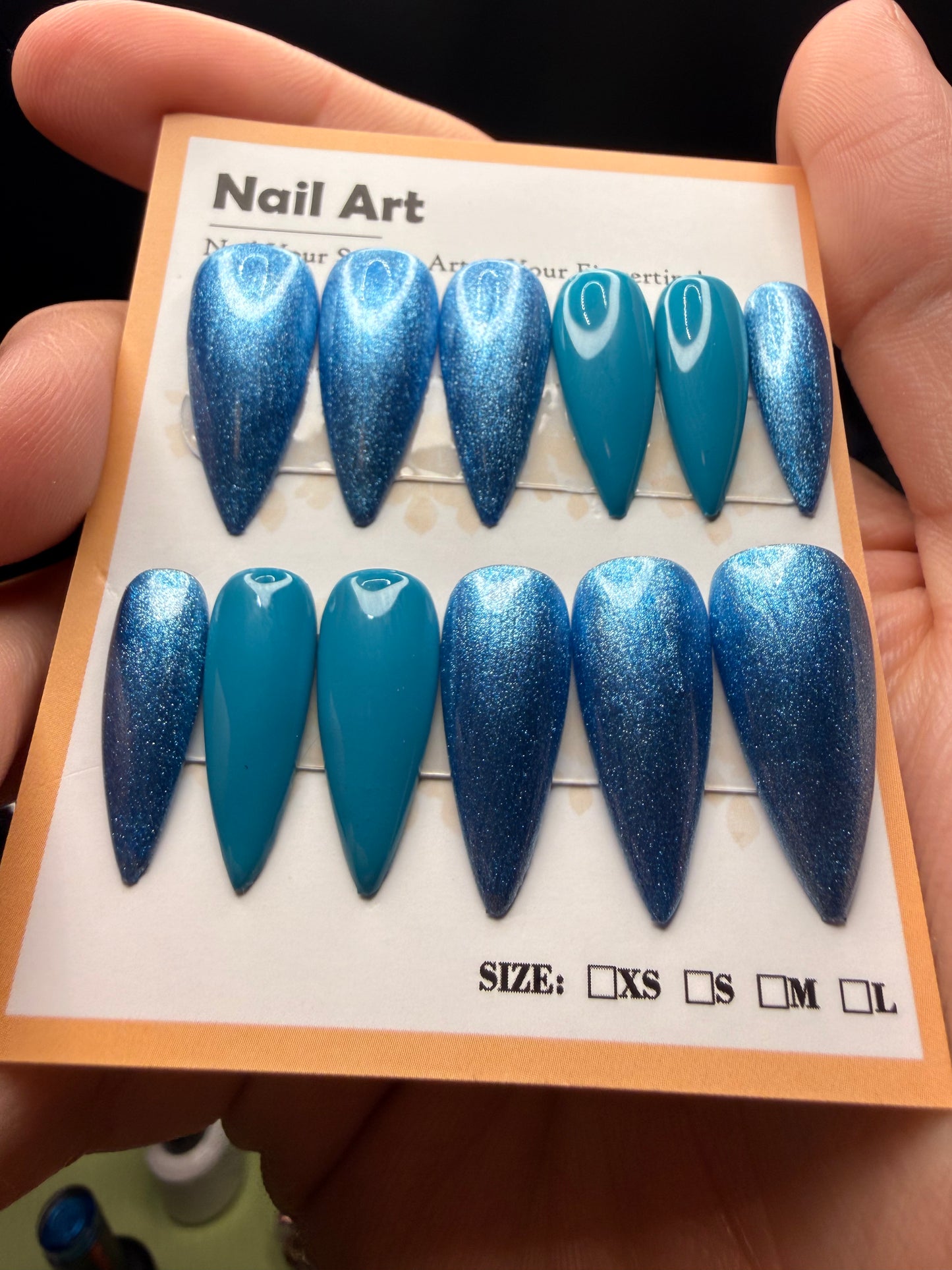 Short Stiletto Press on Nails
