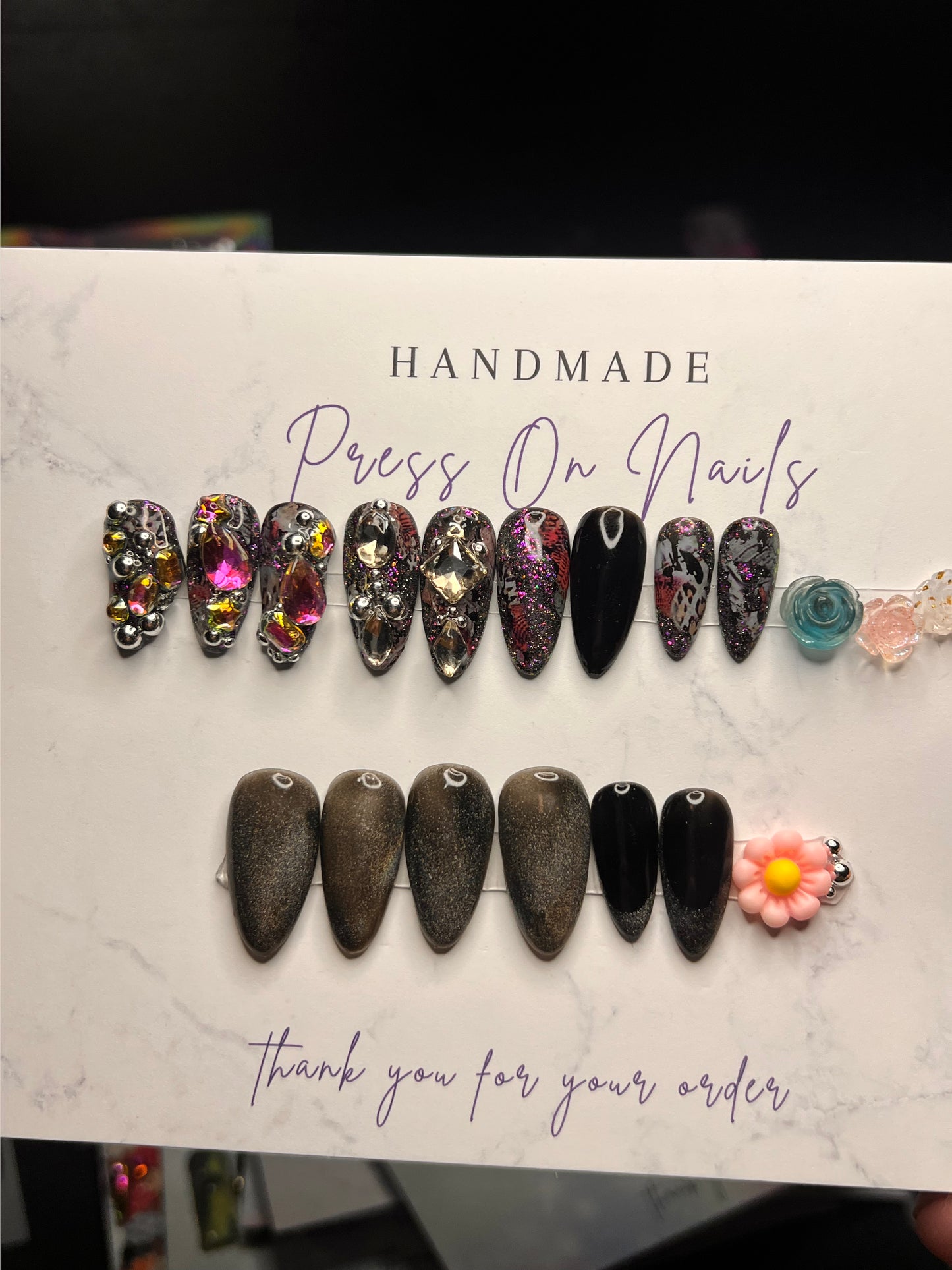 Snake Skin Medium Almond