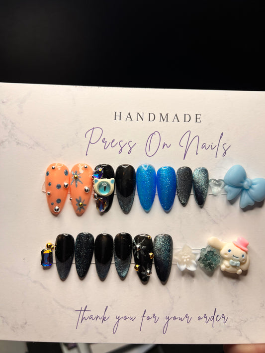 Cateye abstract Medium Almond