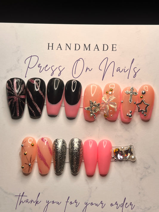 Pink Madness Medium Almond