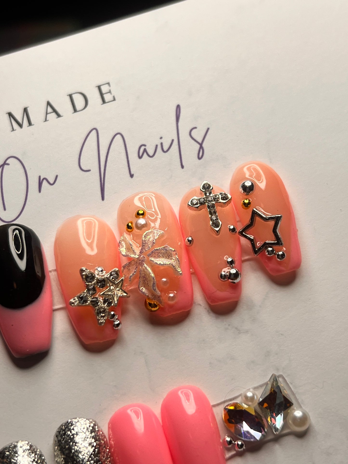 Pink Madness Medium Almond